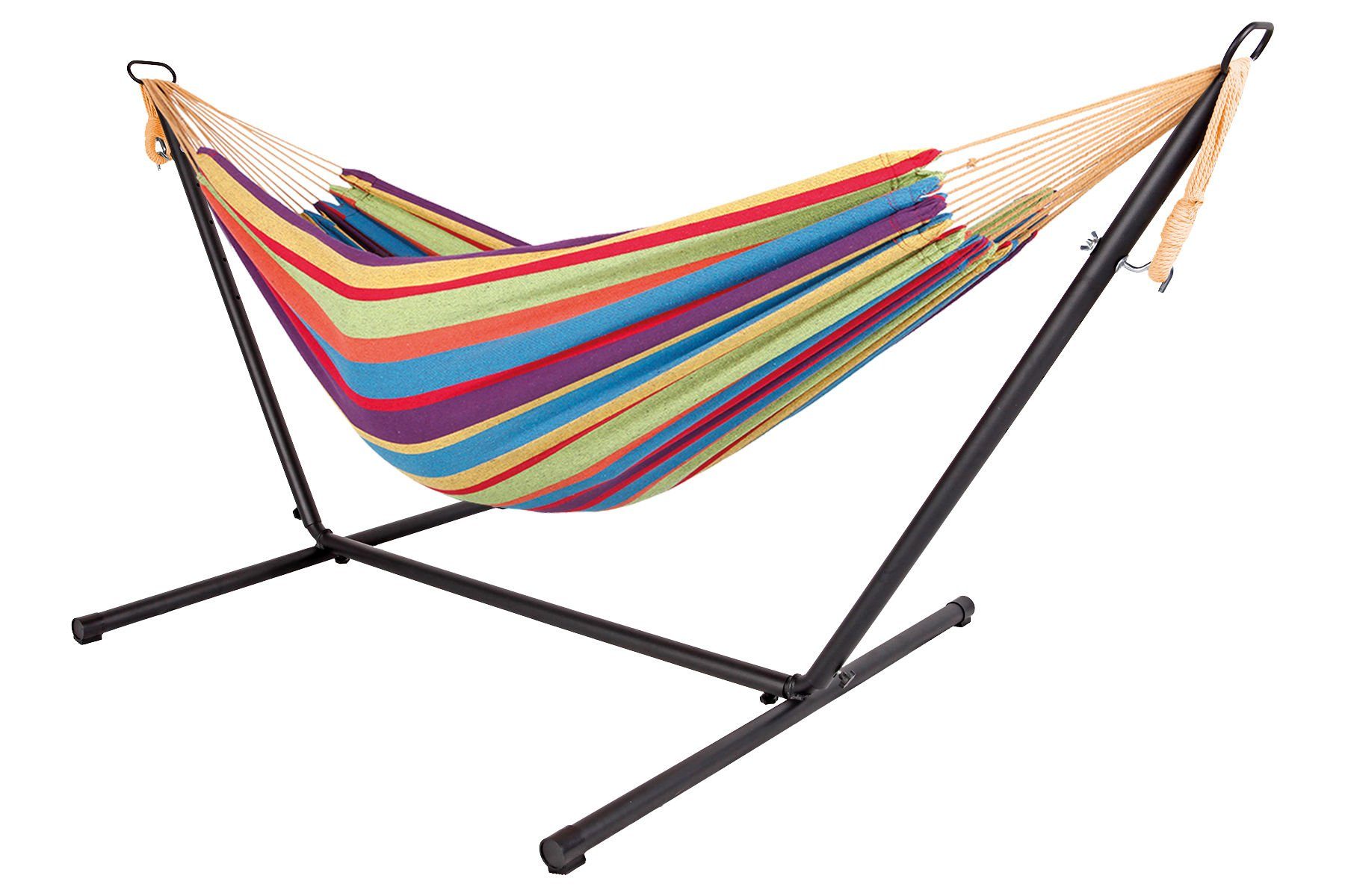 Spetebo Stabhängematte Outdoor Doppel Hängematte - günstig online kaufen