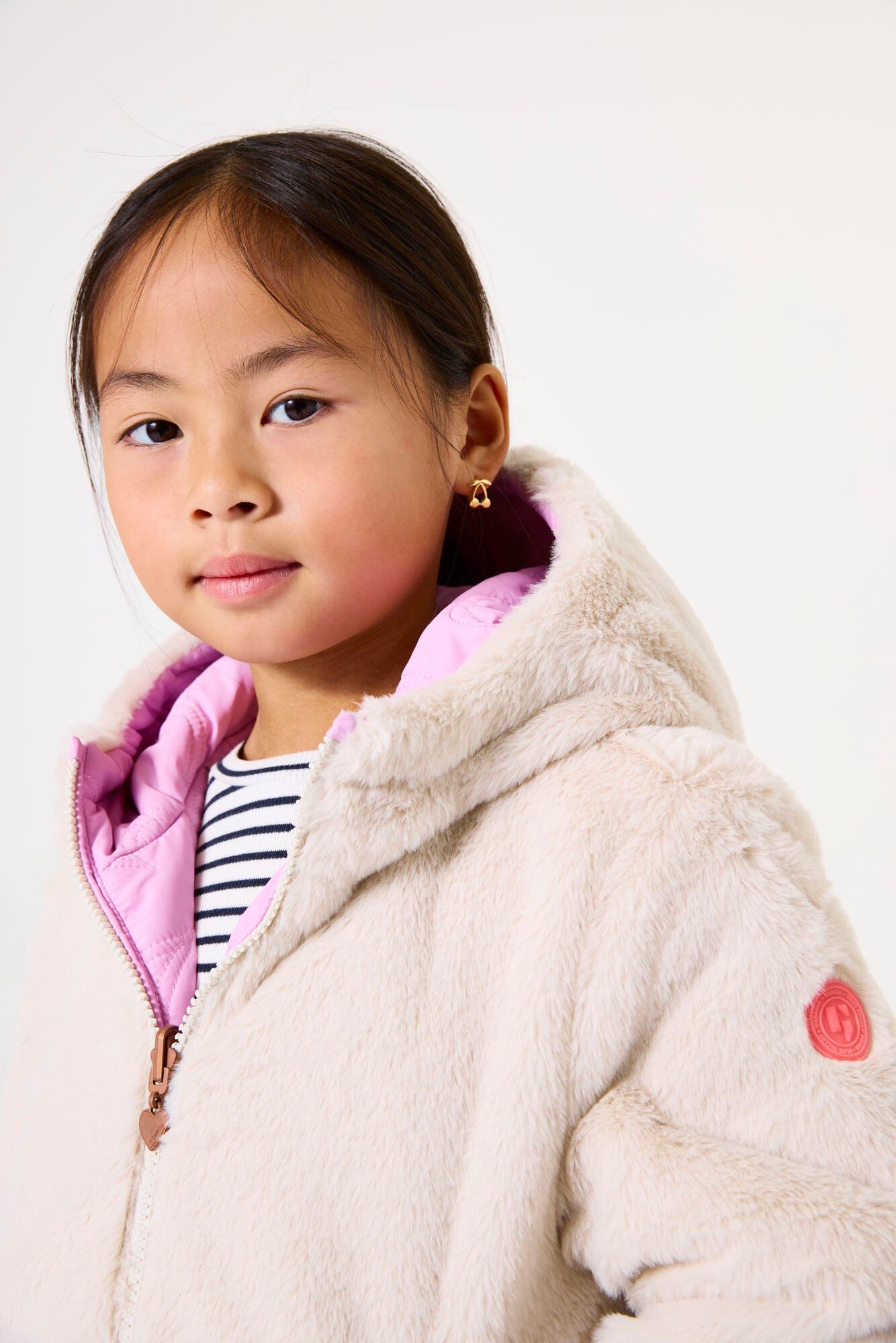 Garcia Wendejacke Garcia Wendbare Jacke (GJ540804) –Kunstfell- & Steppjacke, Soft Sand