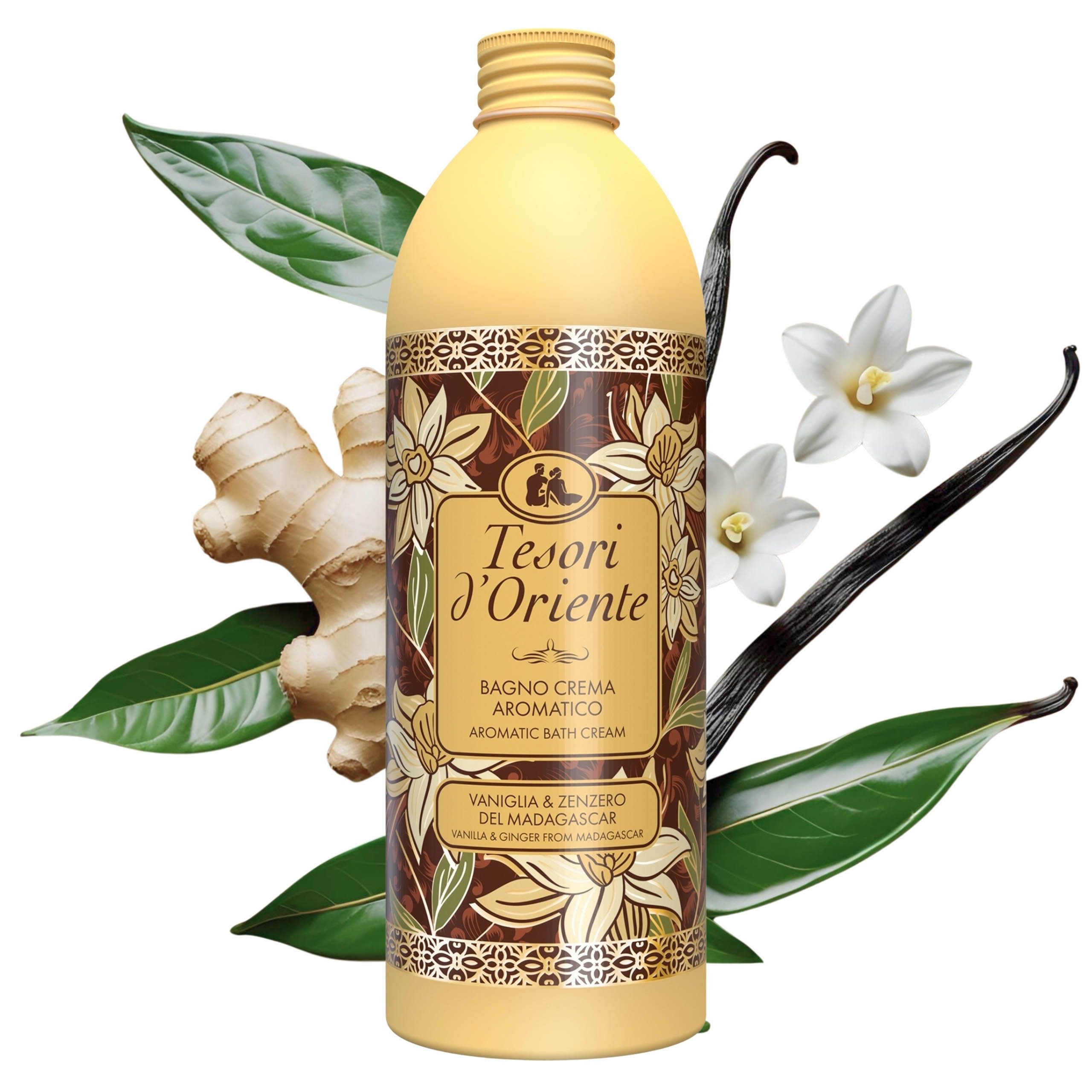 Tesori d´Oriente Duschgel Tesori d'Oriente Vanilia e Zenzero Schaumbad 500 ml, 1-tlg.