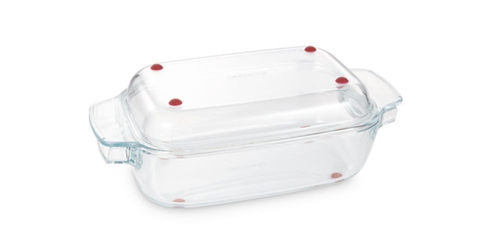 Tescoma Bräter Bräter mit Deckel GrandCHEF 34 x 19 cm, aus Glas