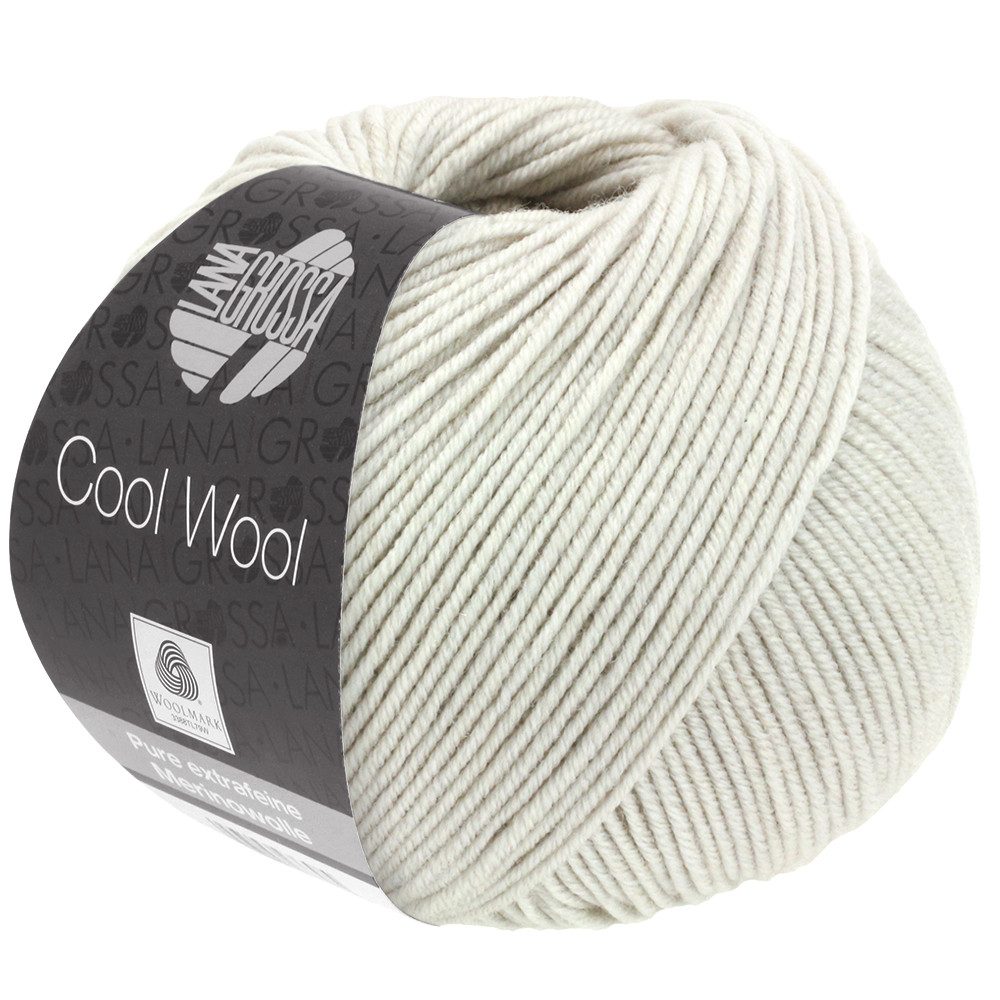 LANA GROSSA COOL WOOL Häkelwolle, 160 m (Strickgarn aus extrafeiner Merinowolle, kuschelig weich und pflegeleicht), 50 g