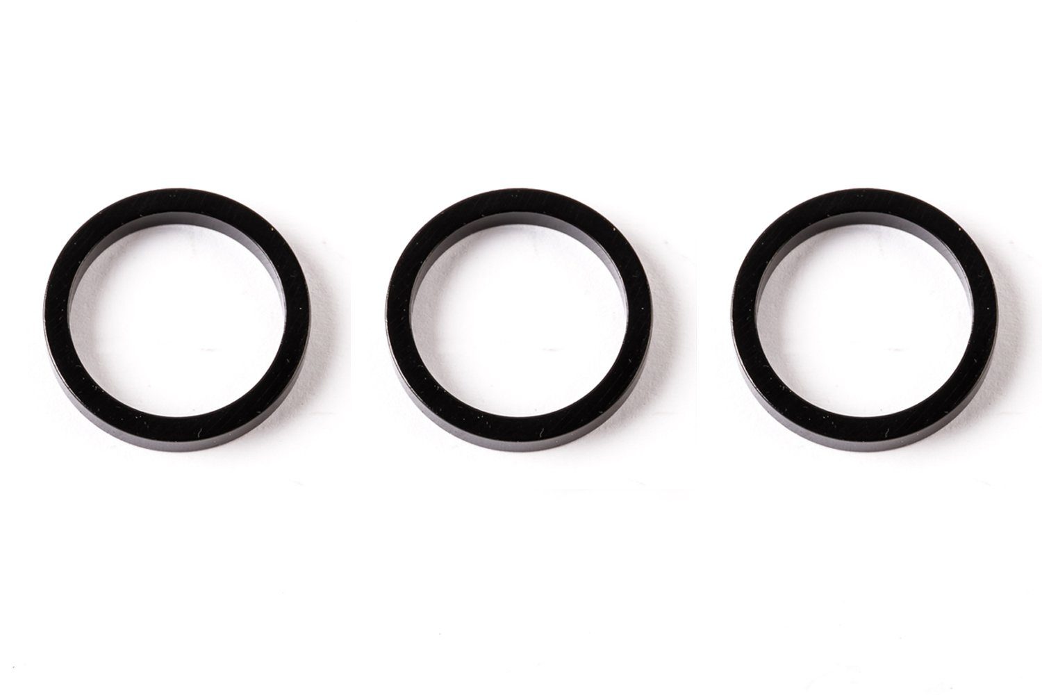 Lenkervorbau 3 Stück 1 1/8 Zoll Alu Spacer A HEAD Fahrrad Vorbau schwarz 28,6 mm