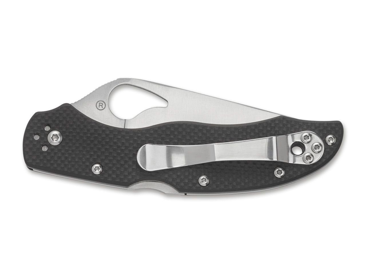 G10 Spyderco Clip Harrier Taschenmesser Byrd Lock 2 Back Klappmesser