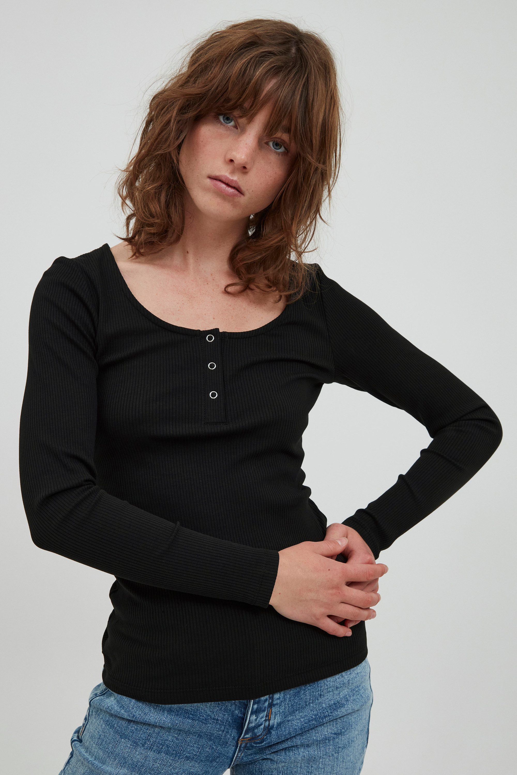 Langarmbluse IHSUPER LS