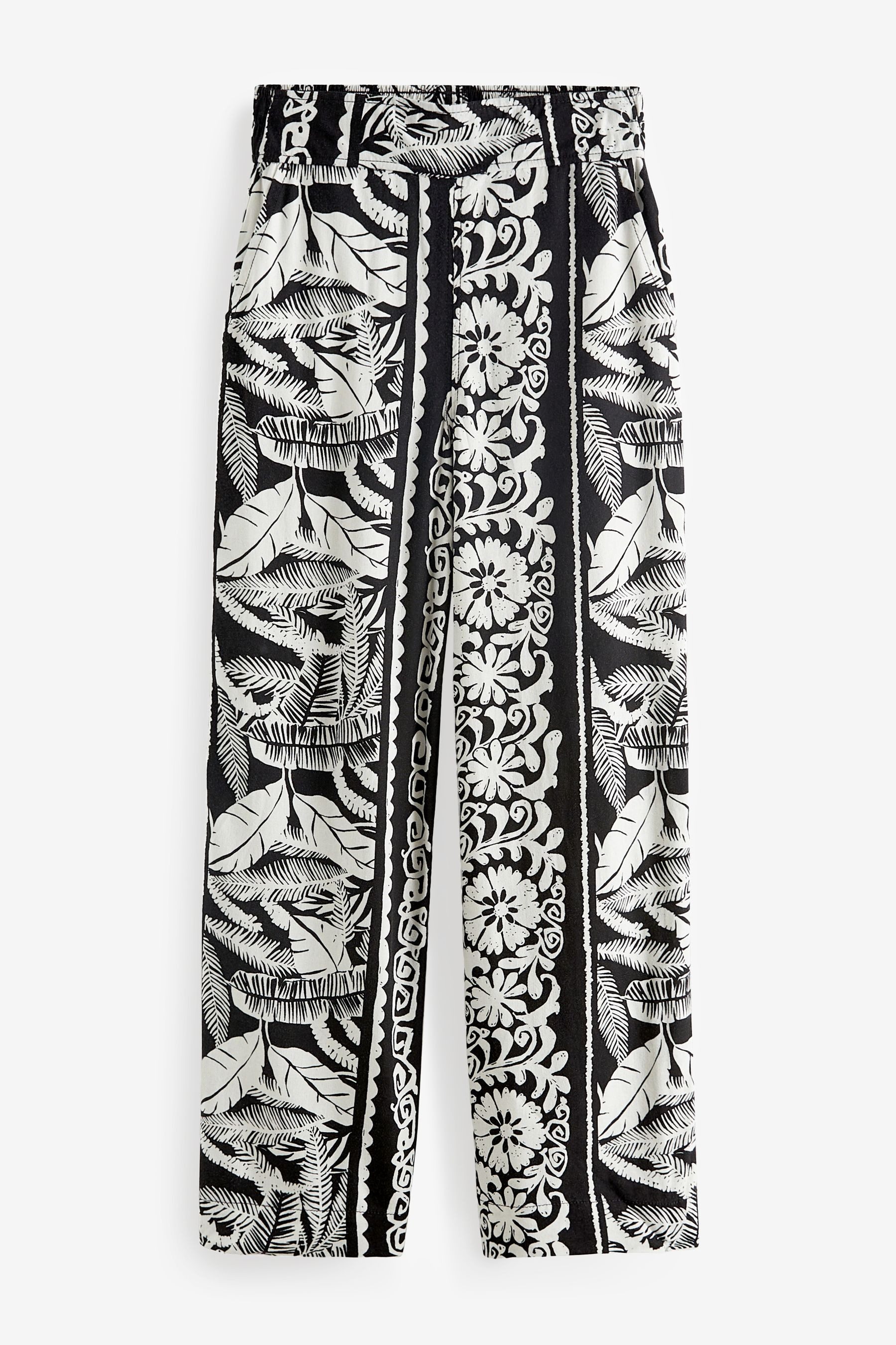 Next Stoffhose Hose mit weitem Bein günstig online kaufen