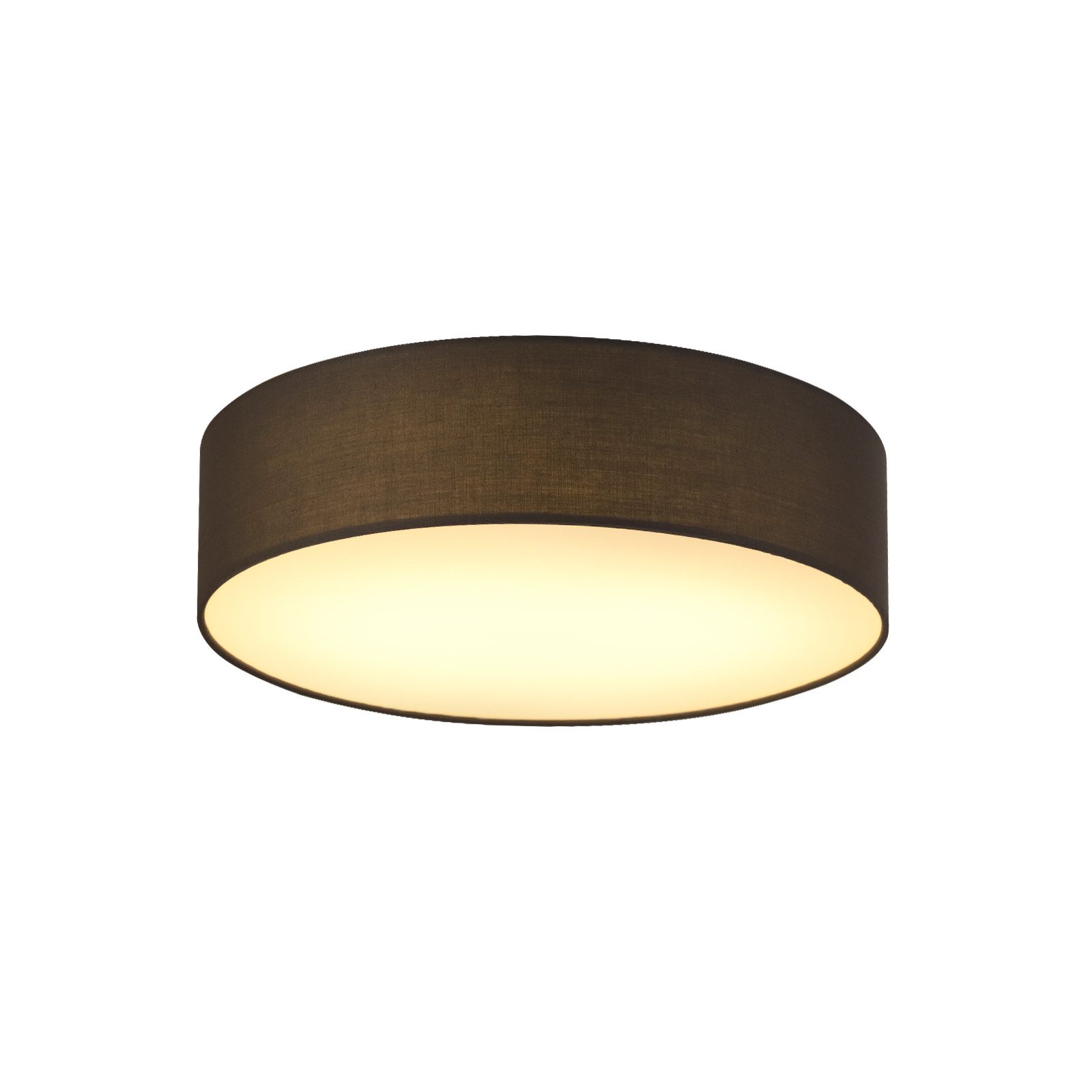 OTTO home Deckenleuchte Avveline - Textilschirm Deckenlampe, ohne Leuchtmittel, wählbar in verschiedenen Stoffausführungen, Größen und Farben, E27