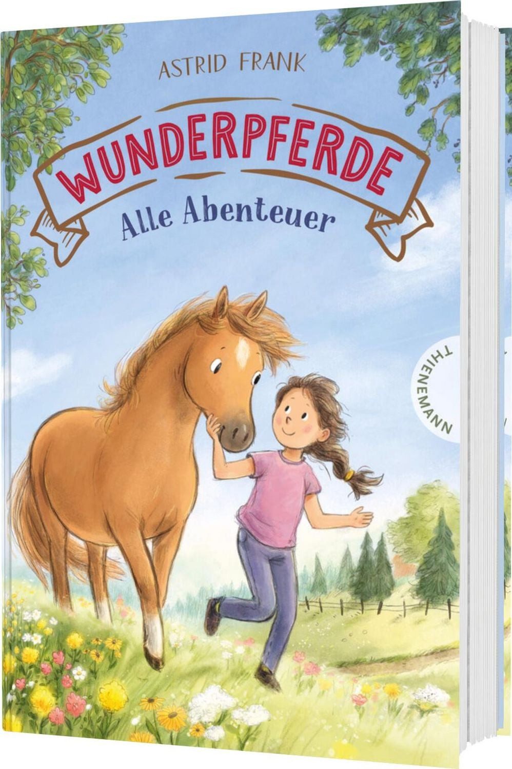 Wunderpferde: Alle Abenteuer 3 Pferdegeschichten in einem Band / Astrid Frank