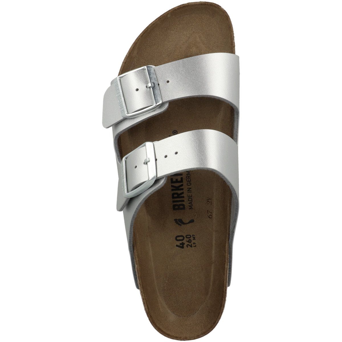 Birkenstock Arizona Birko-Flor schmal Damen Sandale Sandaletten, Sommerschuhe, Badeschuhe, Riemchen, Schlappen