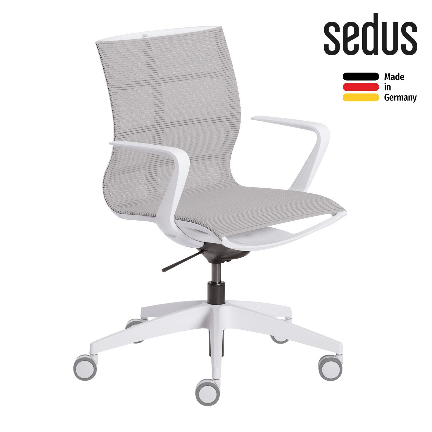 sedus Bürostuhl se:joy (Made in Germany, 5 Jahre Garantie), ergonomischer Bürostuhl mit Wippmechanik