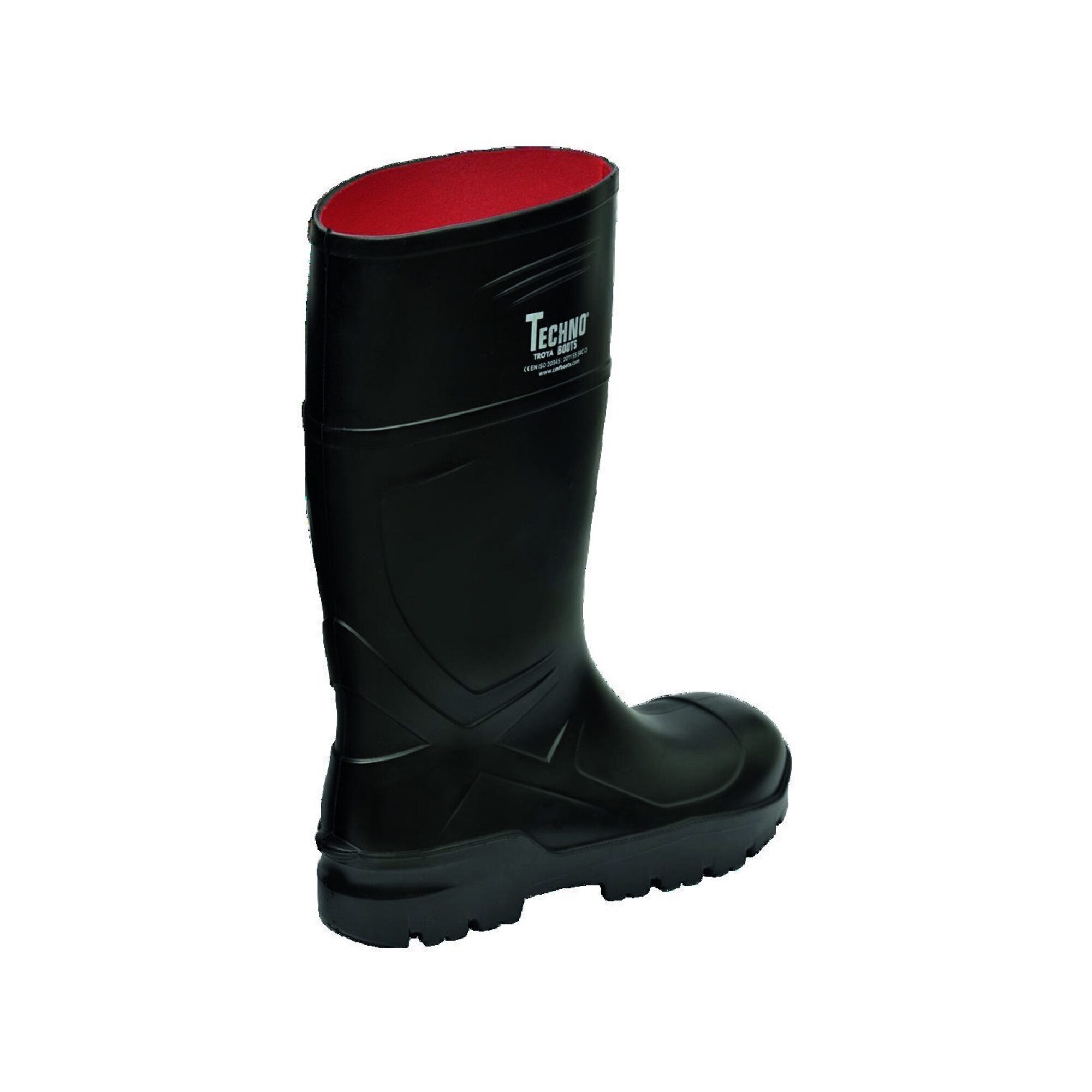 Feldtmann Sicherheitsstiefel Otra Gr.42 schwarz S5 CI SRC EN20345 PU TECHNO BOOT Sicherheitsstiefel
