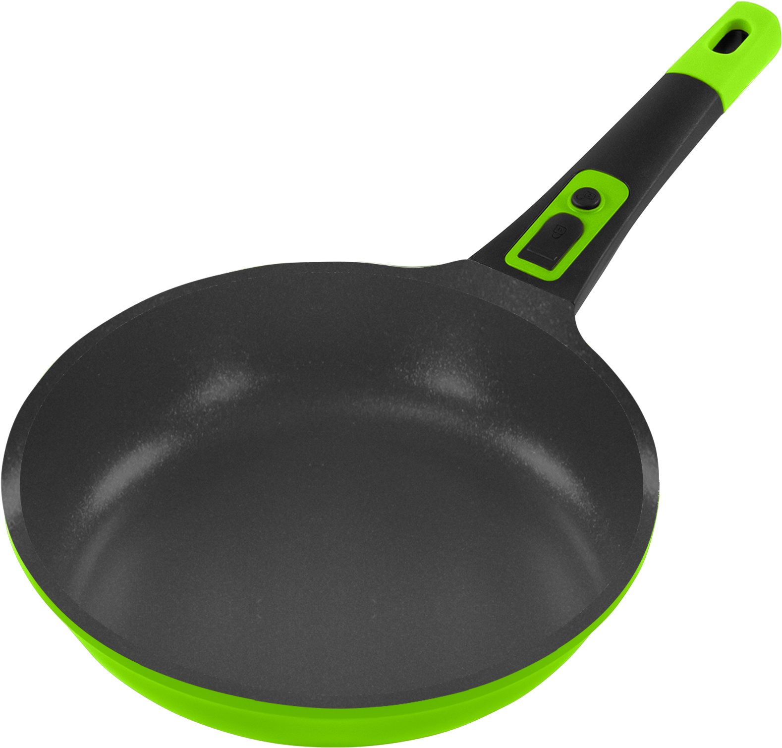 KING Pfannen-Set »Click-Grip Xylan Plus Silver Diamond«, Aluminiumguss (Set, 3-tlg., 3 Pfannen - Ø 20 cm, Ø 24 cm & Ø 28 cm), Induktion, abnehmbarer Griff, XYLAN plus Silver Diamond-Beschichtung