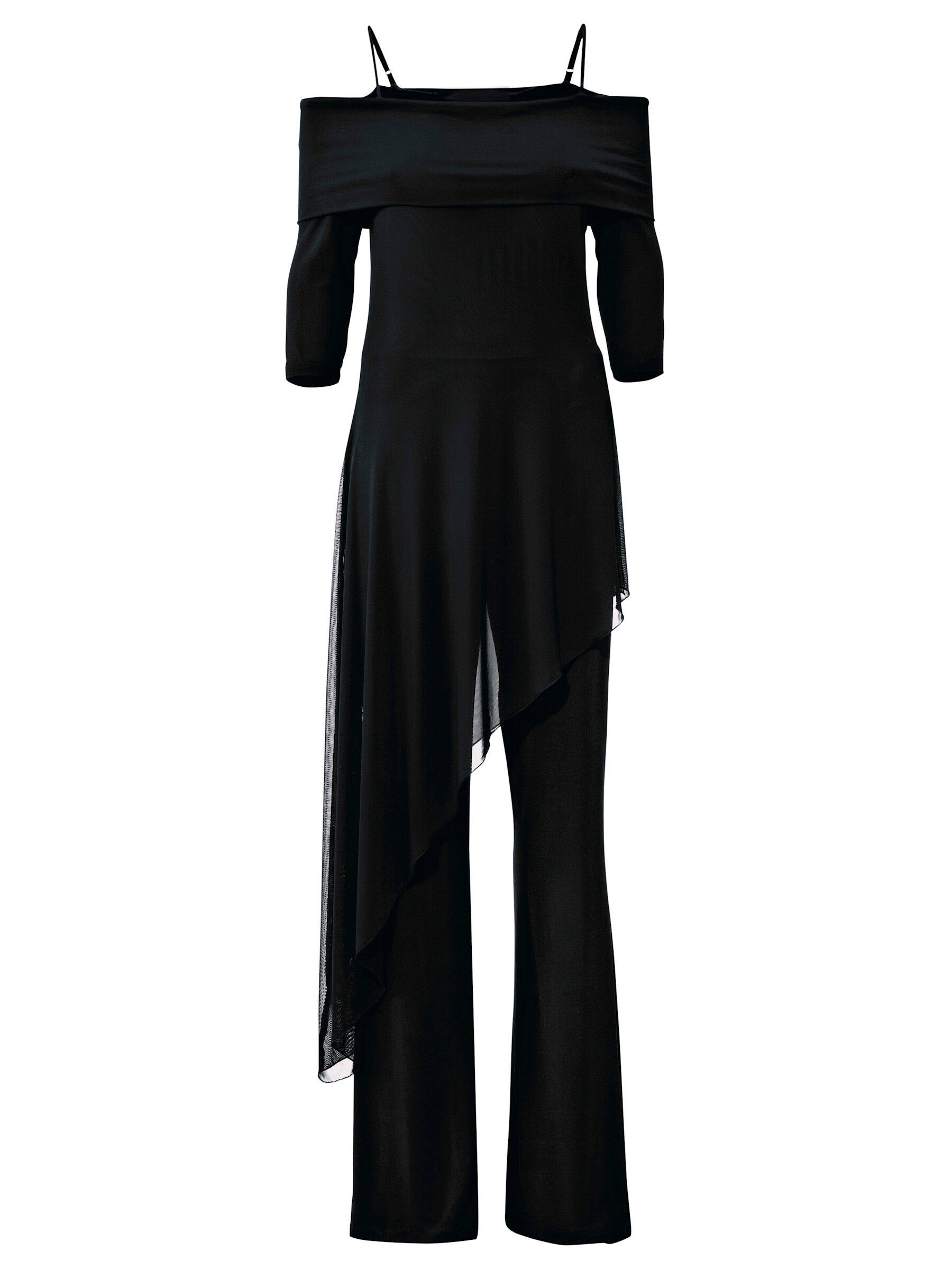 heine Jumpsuit schwarz ca. cm Innenbeinlänge 77