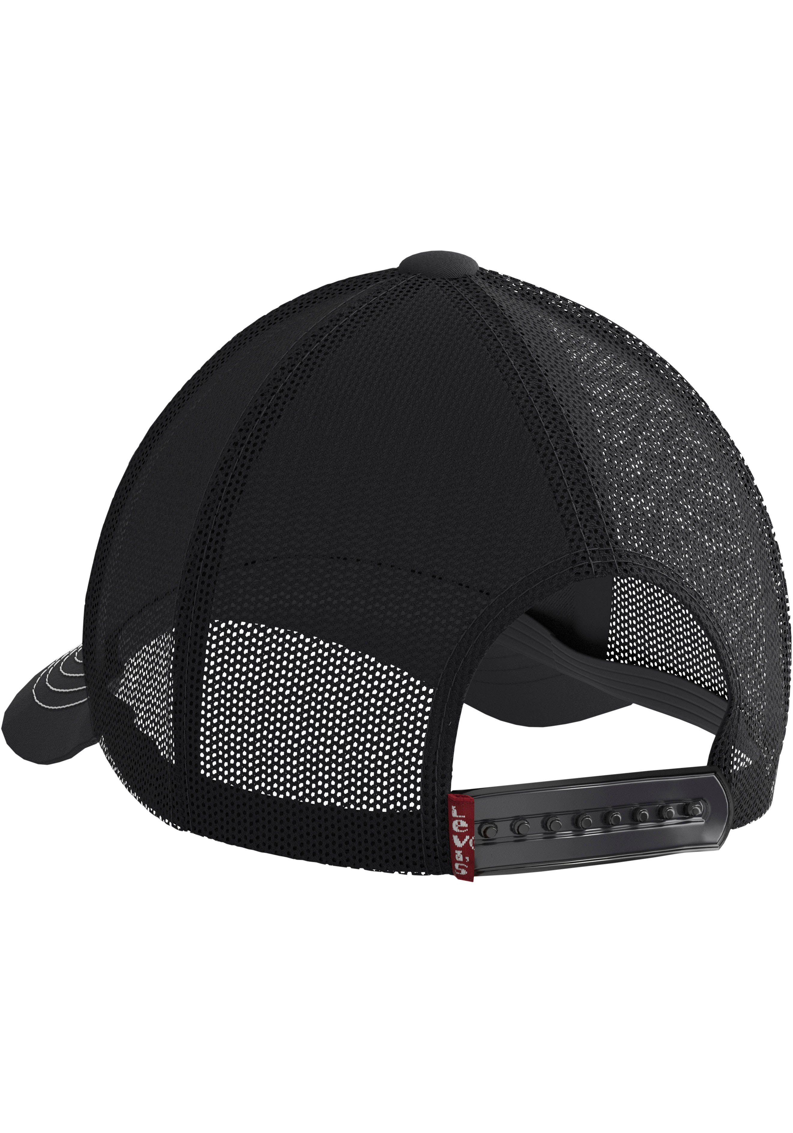 luftigem dull 501 GRAPHIC CAP black Baseball Cap Levi's® Netz-Einsatz mit