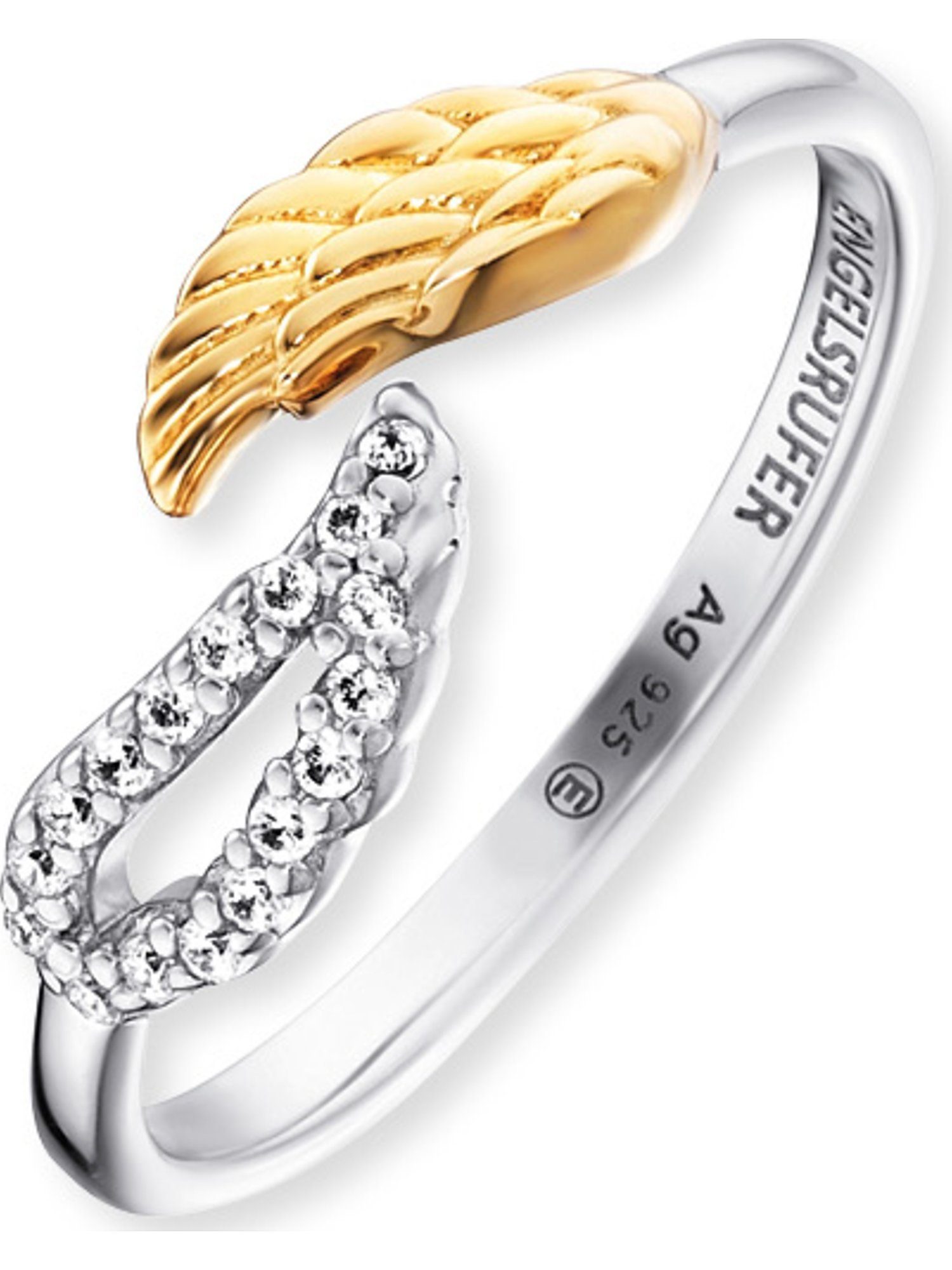 Engelsrufer Silberring Engelsrufer Damen-Damenring 925er Silber Flügel günstig online kaufen