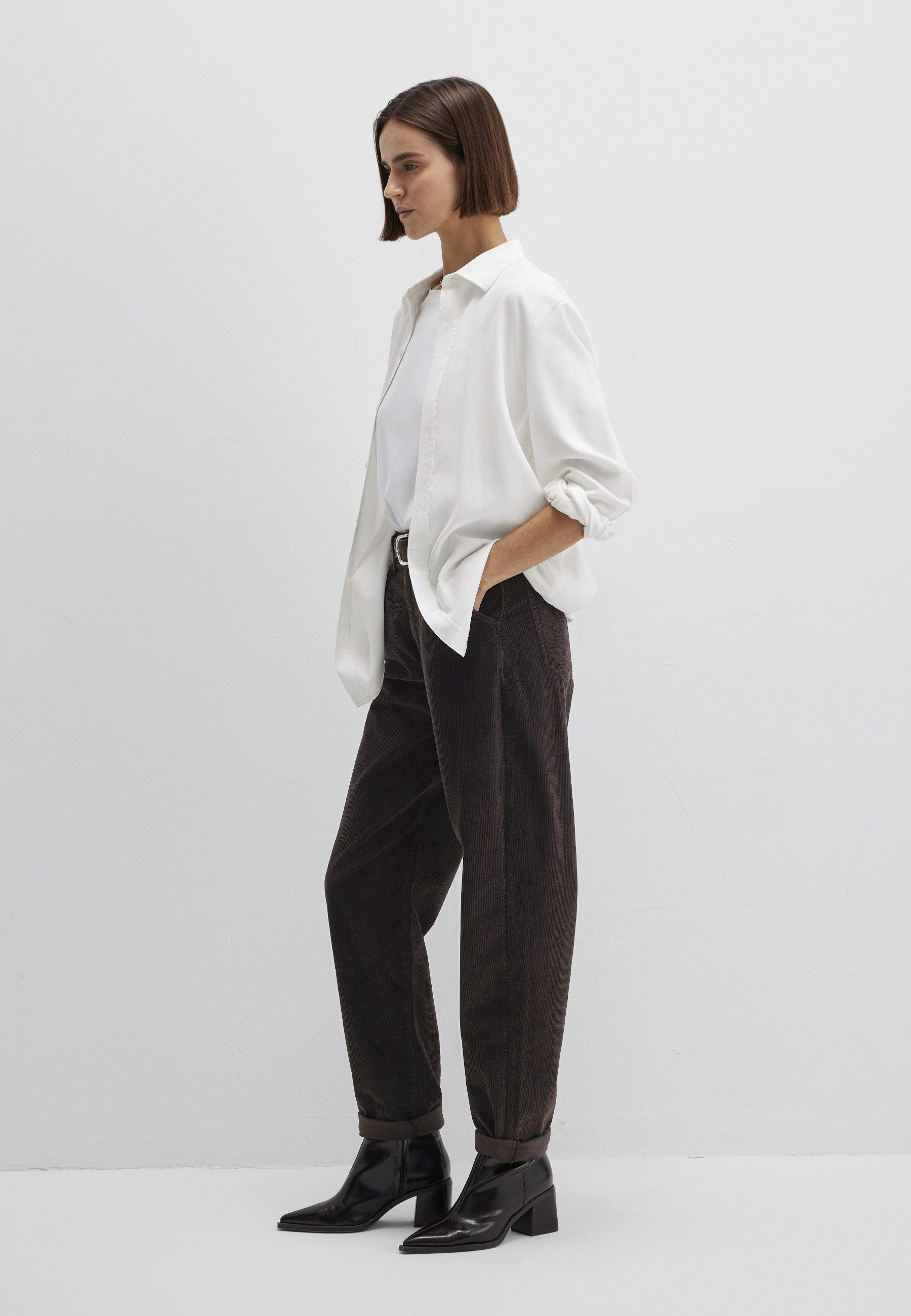 Mavi Weite Jeans LAURA Pleated Baggy Pants