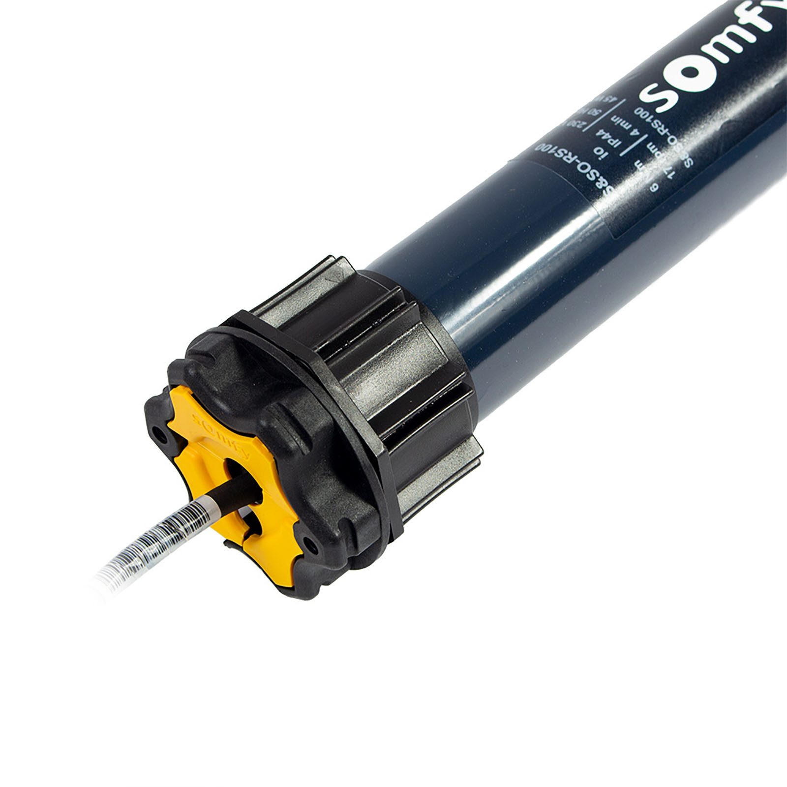 Somfy Rollladenmotor S&SO RS100 io Rollladenmotor 6-20 Nm inkl. SW60 Adapter + Lager