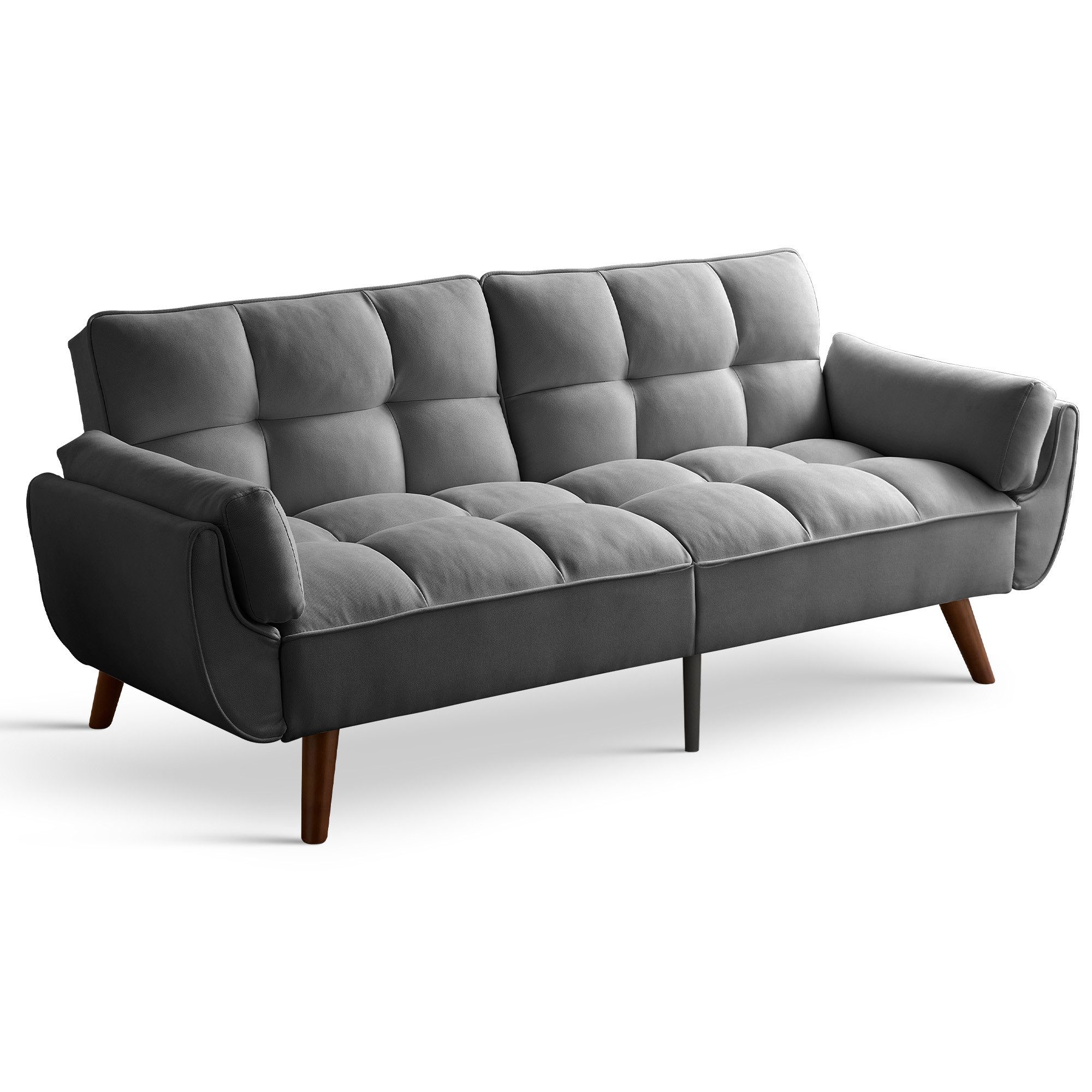 Jiexi Sofa Schlafsofa Länge inklusive Armlehnen 170/180/190cm Verstellbare