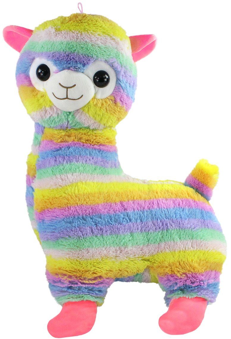 soma Kuscheltier Alpaka Kuscheltier Regenbogen Plüsch-Tier günstig online kaufen