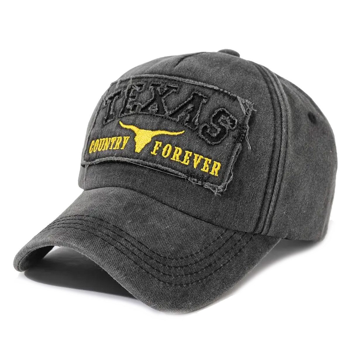 Sporty Baseball Cap Texas Wildwest Western Cowboy Rodeo Vintage Used Retro Baseballcap