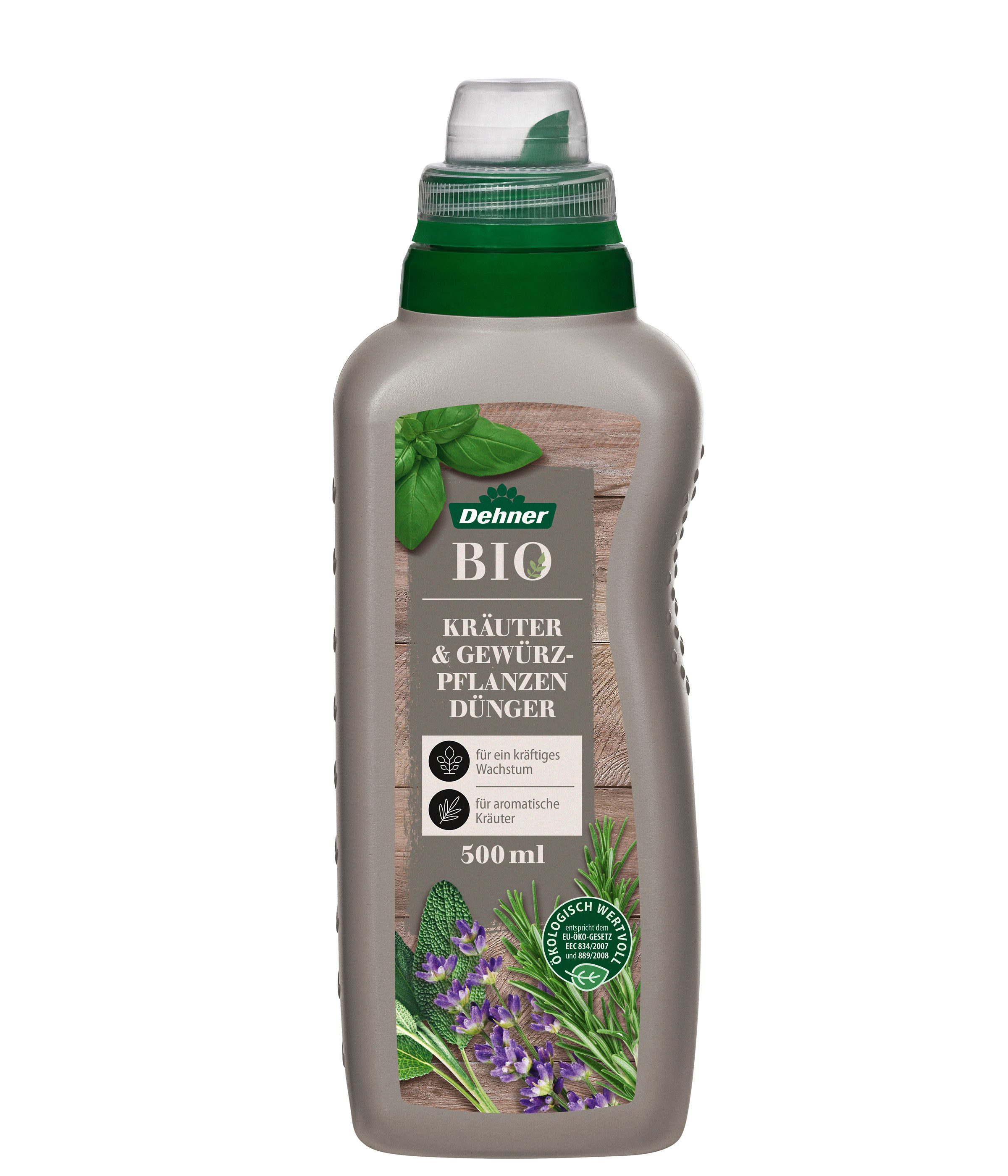 Blumendünger Bio Kräuterdünger, hochwertiger NK-Dünger, 500 ml, für ca. 75 l