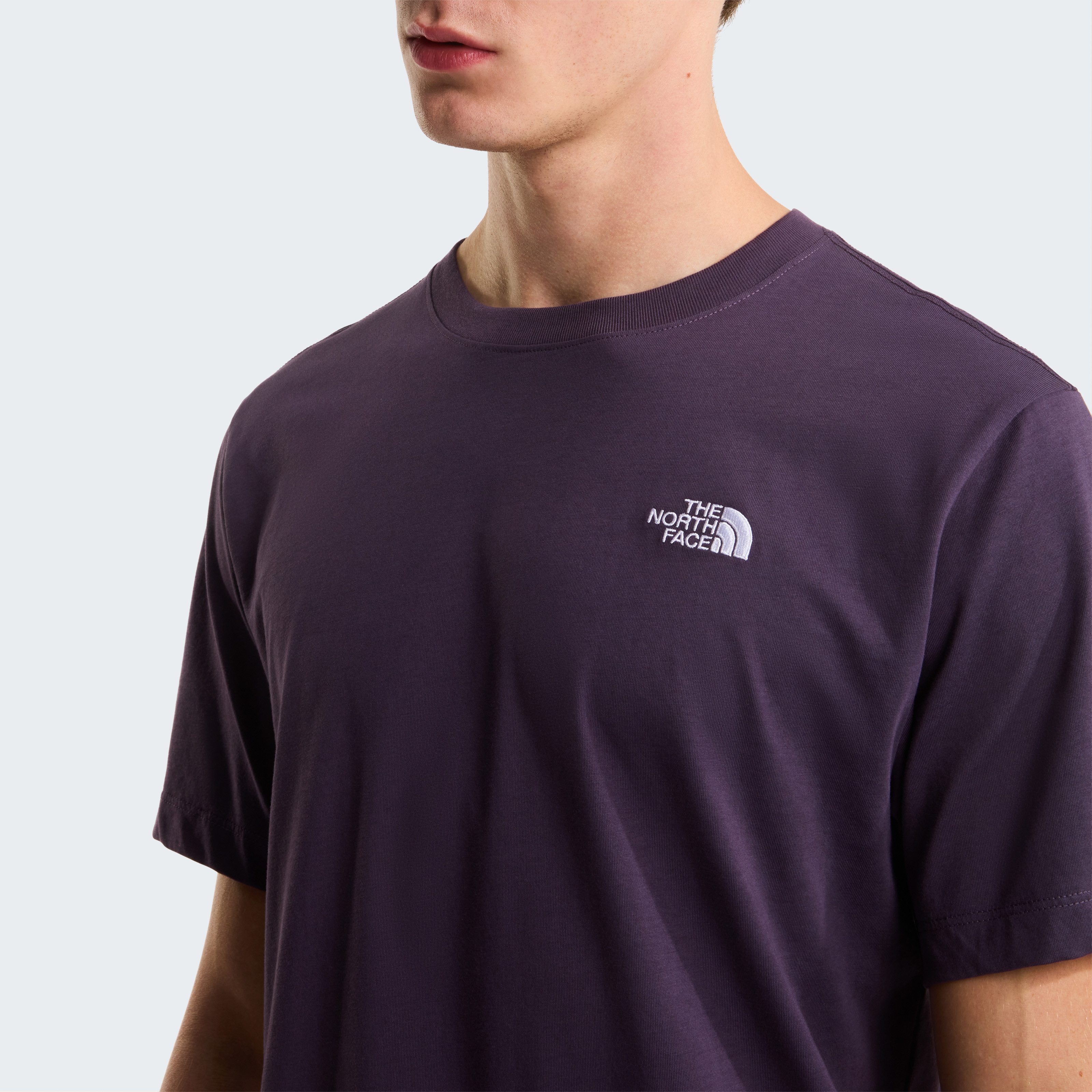 The North Face T-Shirt M EVOLUTION SIMPLE DOME REGULAR SHORT SL normale Passform, Kurzarm, für den Alltag, aus Baumwolle