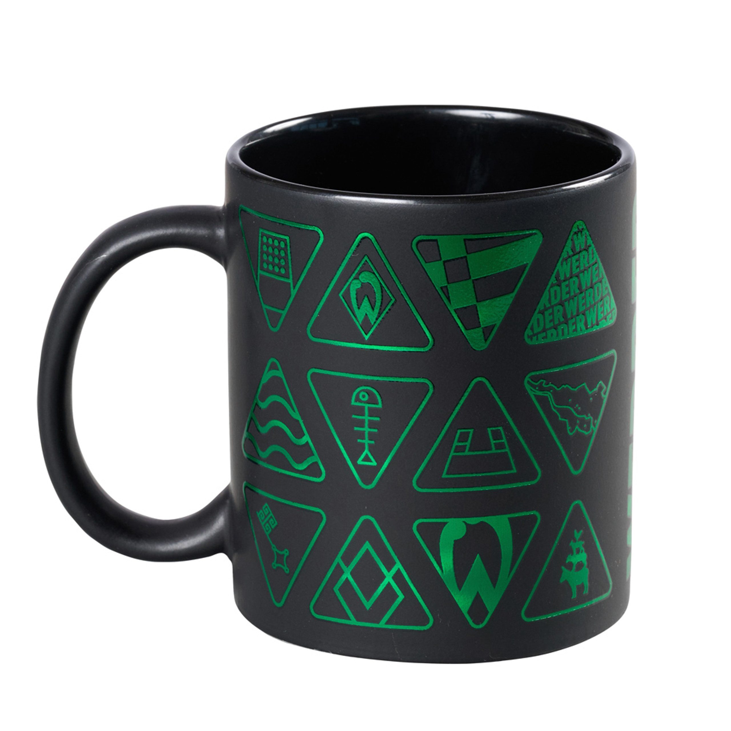 Werder Bremen Becher SV Werder Bremen Tasse Metallic Grün, Keramik