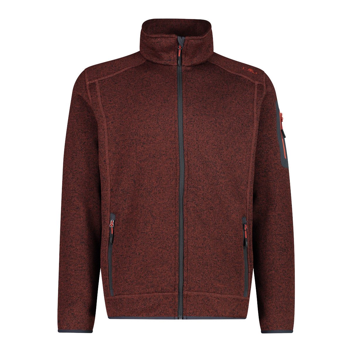 CMP Fleecejacke KNITTED MELANGE für Herren, günstig online kaufen
