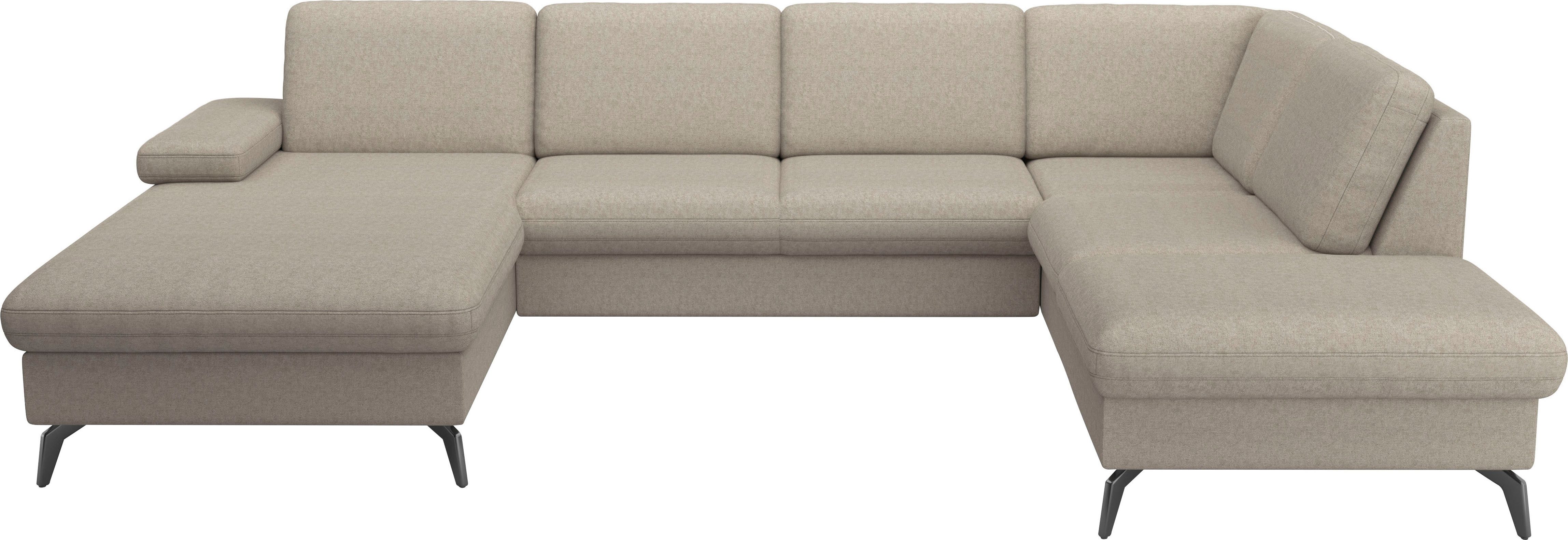 sit&more Wohnlandschaft Morris Jubi U-Form, B: 300 cm, mit Armteilfunktion & 1 Zierkissen, optional Bettfunktion