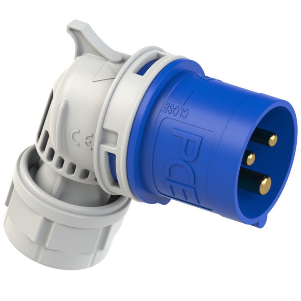 PCE Steckdose PCE 8013-6 CEE-CARA Winkelstecker 16 A 3polig 230 V 1 St.