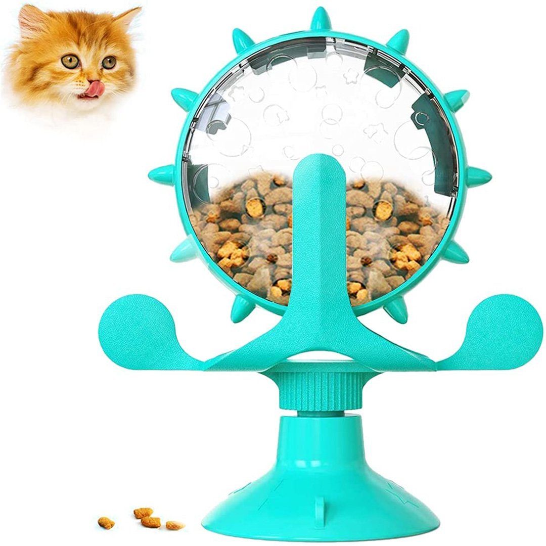 BEARSU Tier-Intelligenzspielzeug »Windmühle Katzenspielzeug, Drehbarer  Katzenspielzeug Drehteller, Futterspender mit Saugnapfboden und undichtem  Loch, verwendet interaktives Spielzeug für Katzen und Kätzchen in  Innenräumen«, (1-tlg) online kaufen | OTTO