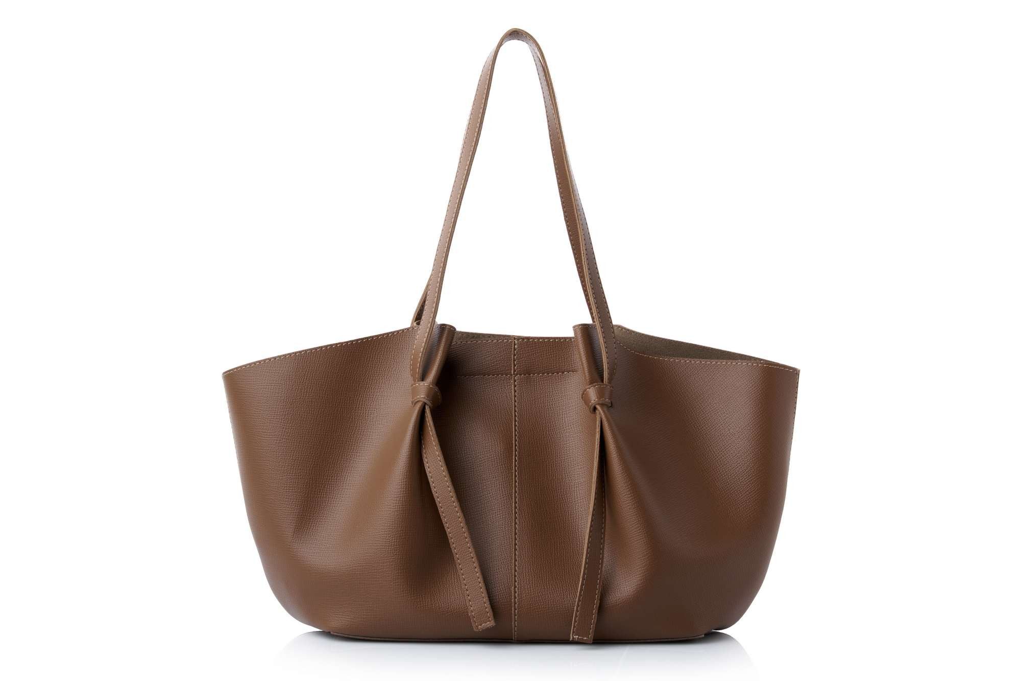 lucky bees Shopper Tote Bag Foggia (1-tlg., 1-tlg. Tasche), Statement-Piece Pflegeleichtes Material Elegante Leder-Optik