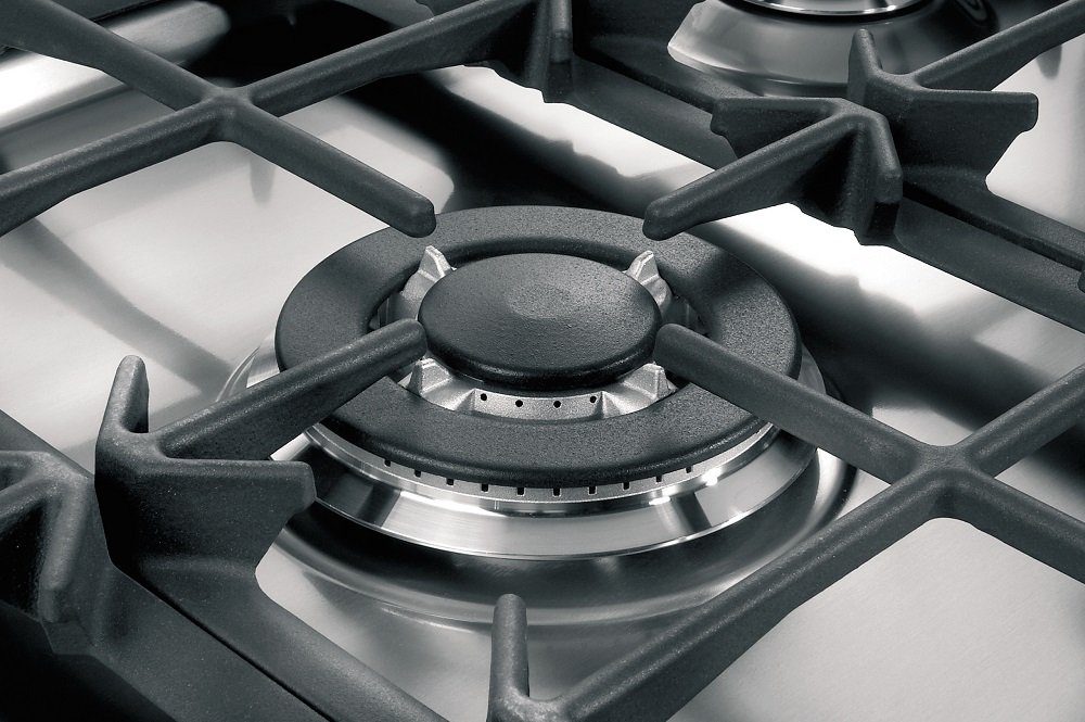 GURARI Gas-Standherd GCH E 911 R, Gas Elektro Standherd 90 cm/ 121L /4,0 kW WOK / Inkl. WOK Adapter Erdgas, Propangas GCH E 911 R, mit 1-fach-Teleskopauszug, Gas Elektro Standherd 90 cm/ 121L Erdgas /Inkl. WOK Adapter