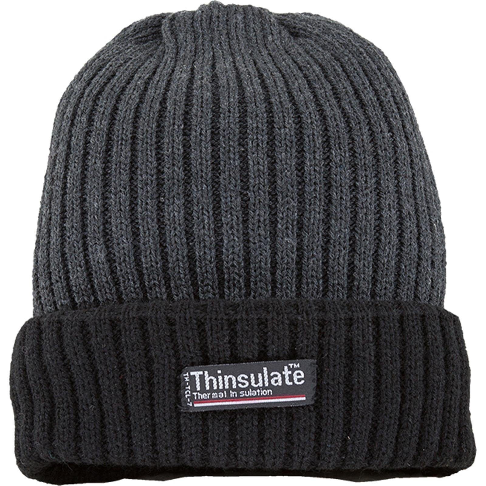 Mütze & Schal Strickmütze schwarz
