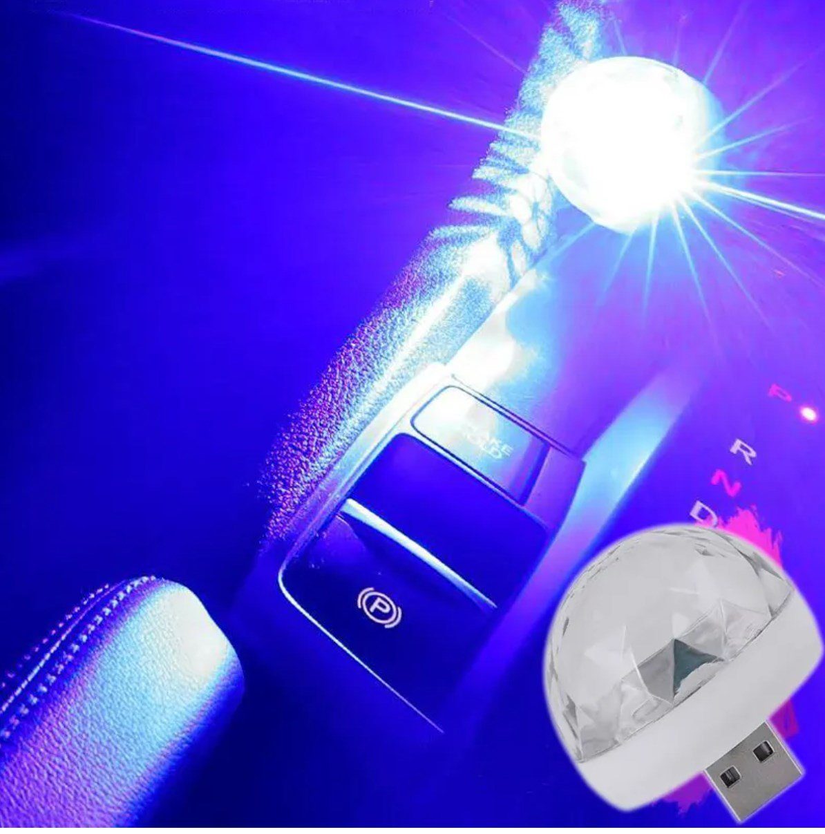 Stelby LED-Sternenhimmel Auto Usb Discoprojektor LED Multicolor, LED wechselbar