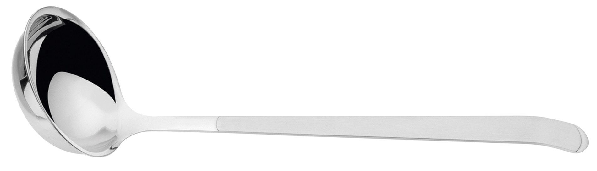 Michelangelo Suppenkelle GASTRONOM, 27 cm, Edelstahl rostfrei 18/10, kompakte Kellenform für kontrolliertes Ausgießen kleiner Portionen