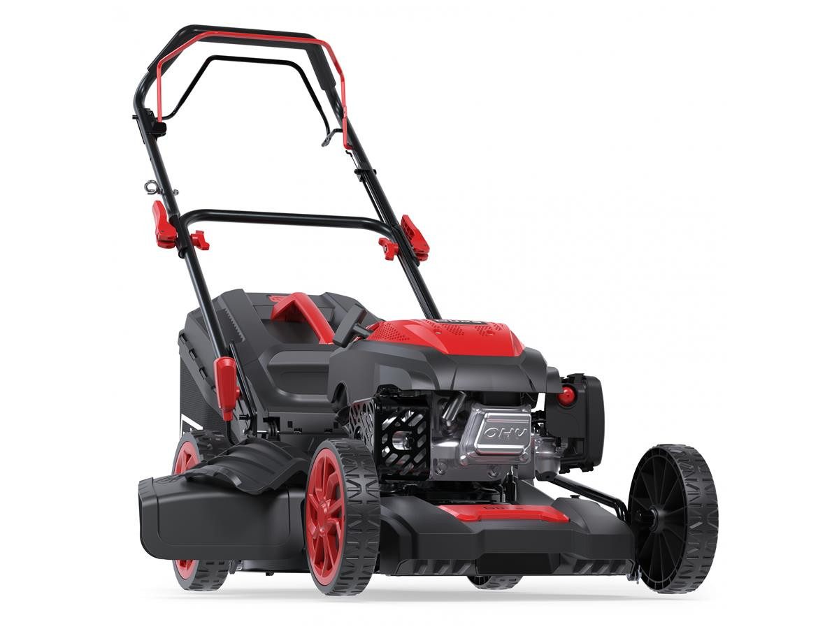 Güde Benzinrasenmäher Big Wheeler BW 530-190 R, 53 cm Schnittbreite, 4,8 PS, 53 cm Schnittbreite, Radantrieb, Mulchfunktion, 60 L Fangkorb
