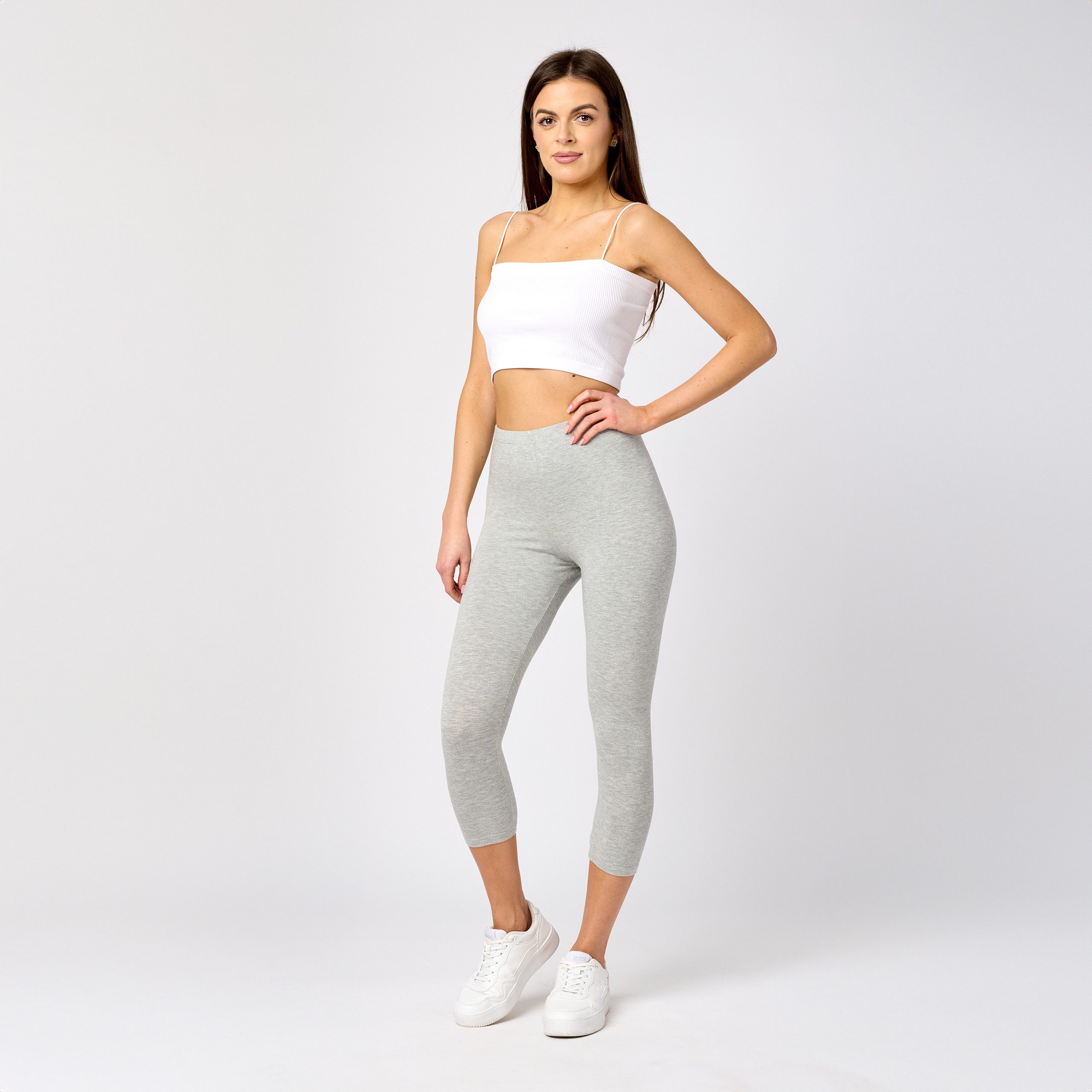 Merry Style Leggings Damen Caprihose 3/4 Hose MS10-144 (1-tlg) aus Viskose günstig online kaufen