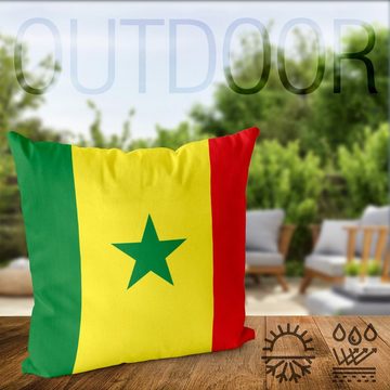 Kissenbezug, VOID, Sofa-Kissen Senegal Flagge Fahne Fan WM Fussball Afrika