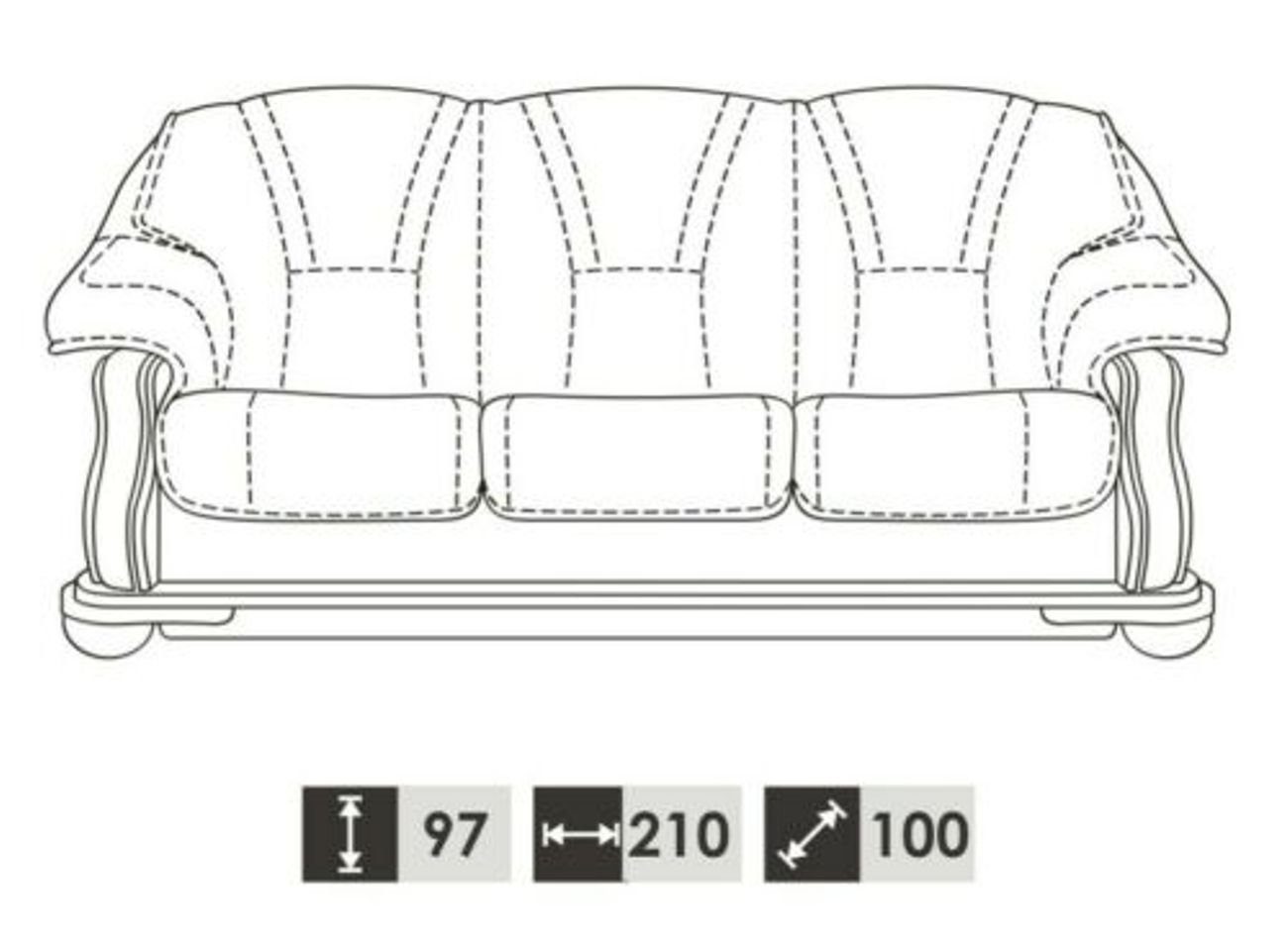 Sofa Couch Made Garnitur Sitzer in Set, Sitz 3+1 Garnituren Polster JVmoebel Europe