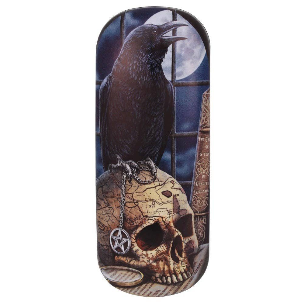 Brillenetui Salem Gothic Raven Brillenetui von Lisa Parker