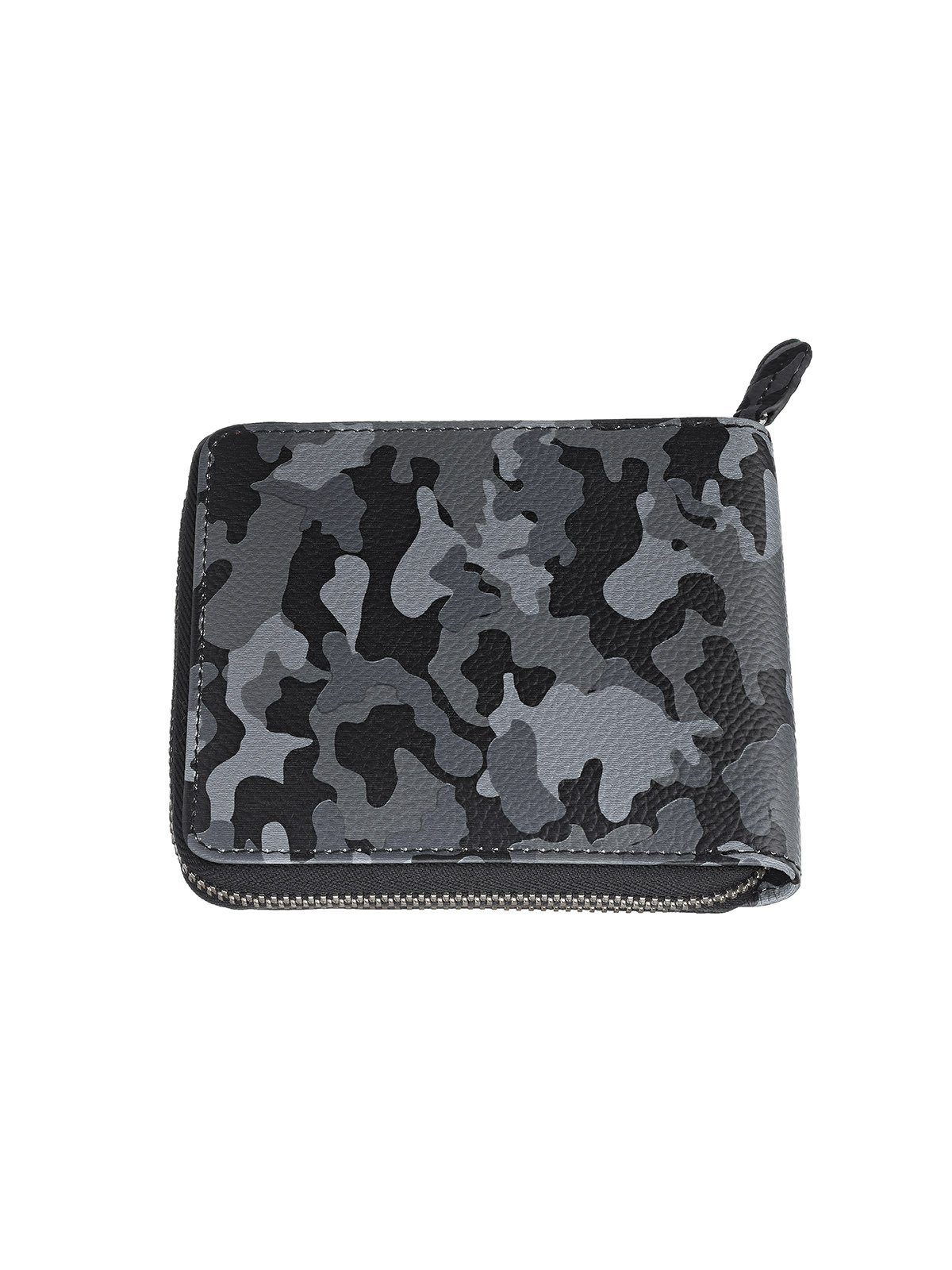 Zippo Geldbörse Geldbörse mit RV camouflage/grau, Kreditkartenfächer