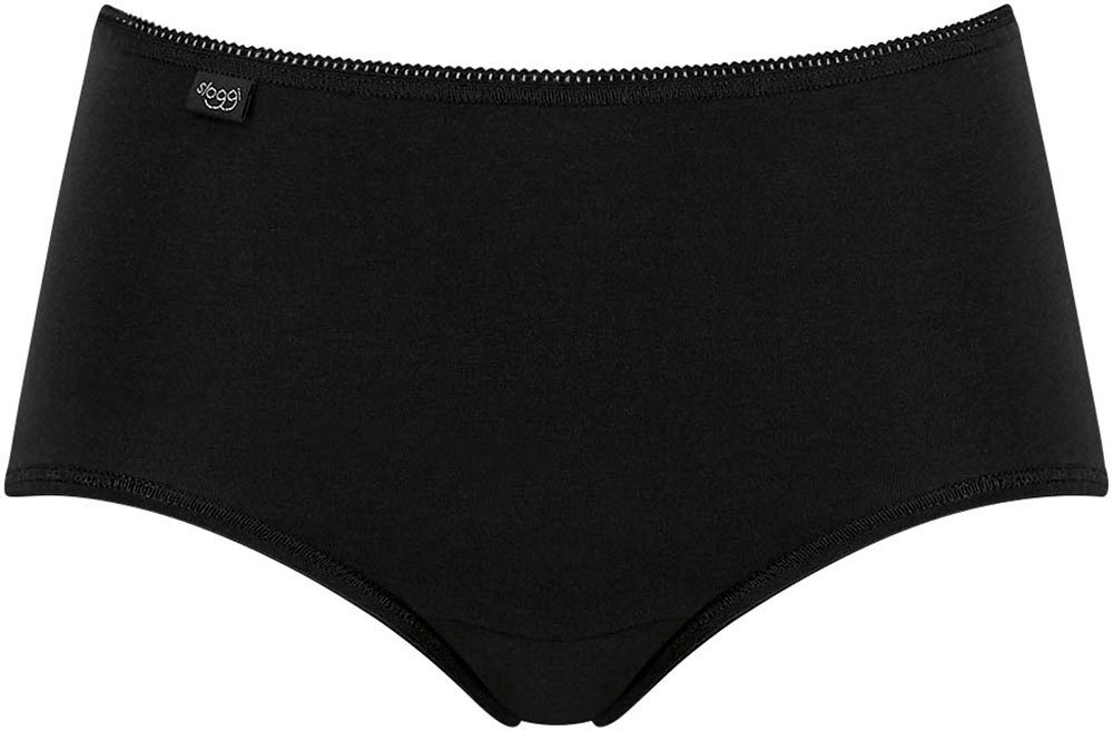 sloggi Midislip 24/7 Cotton (3er Pack) Spitze, blickdicht, weiche Baumwollmischung