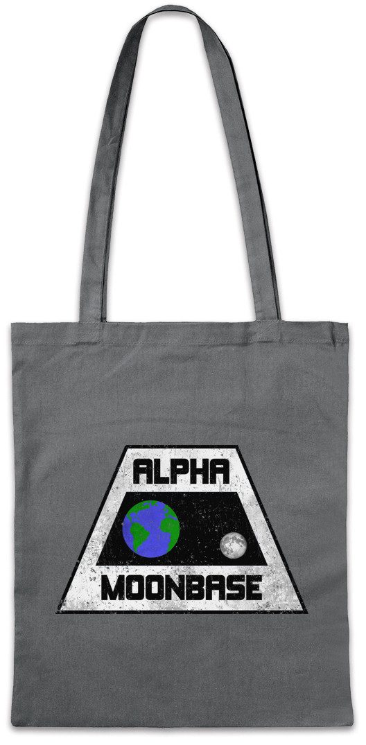 Beuteltasche Vintage Alpha Moonbase Logo Stofftasche Mondbasis Alpha 1 TV Serie