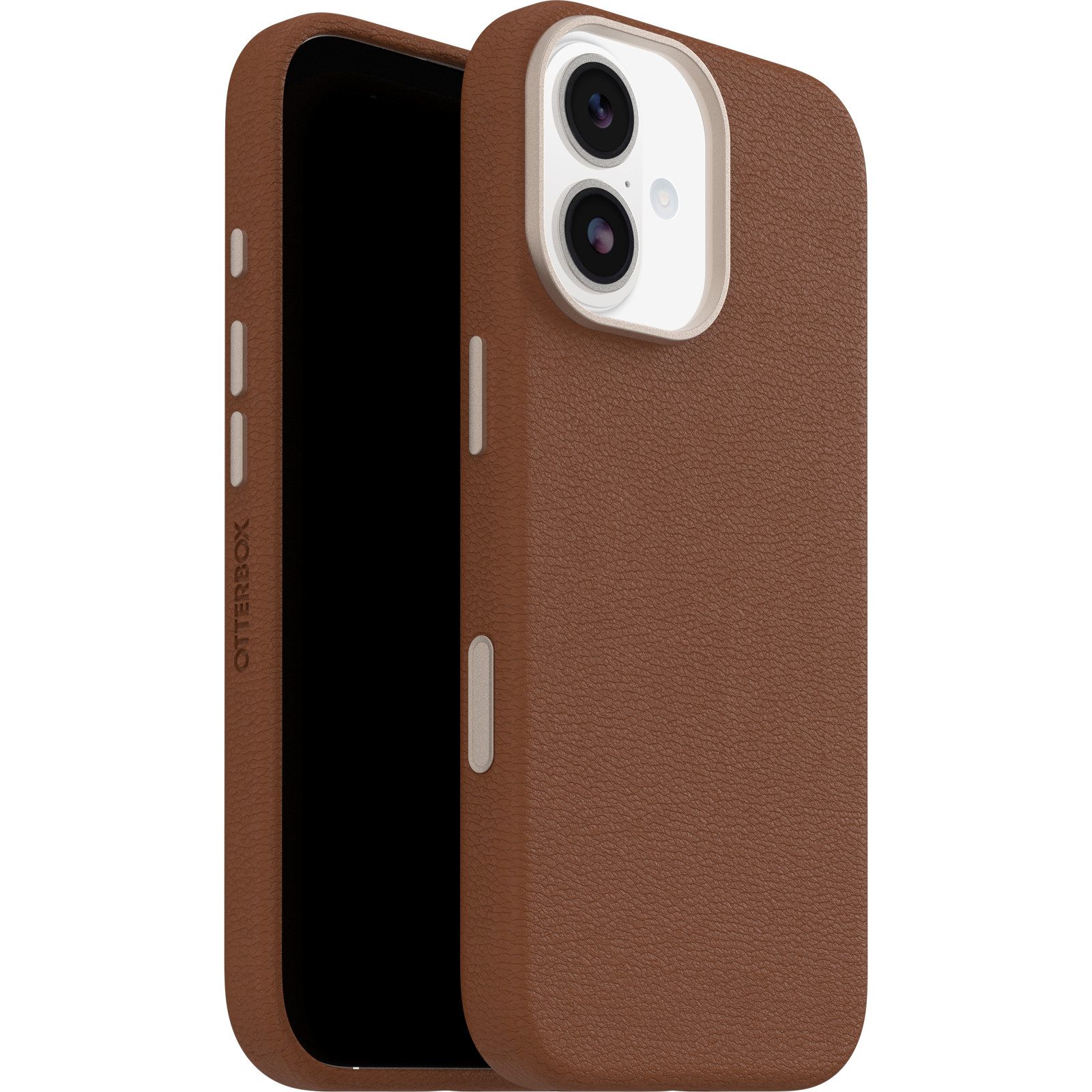 Otterbox Handyhülle Symmetry Series Cactus Leather mit MagSafe für Apple iPhone 17, Backcover, Schutzhülle, Handyschutzhülle, Case, Schutzcase, stoßfest