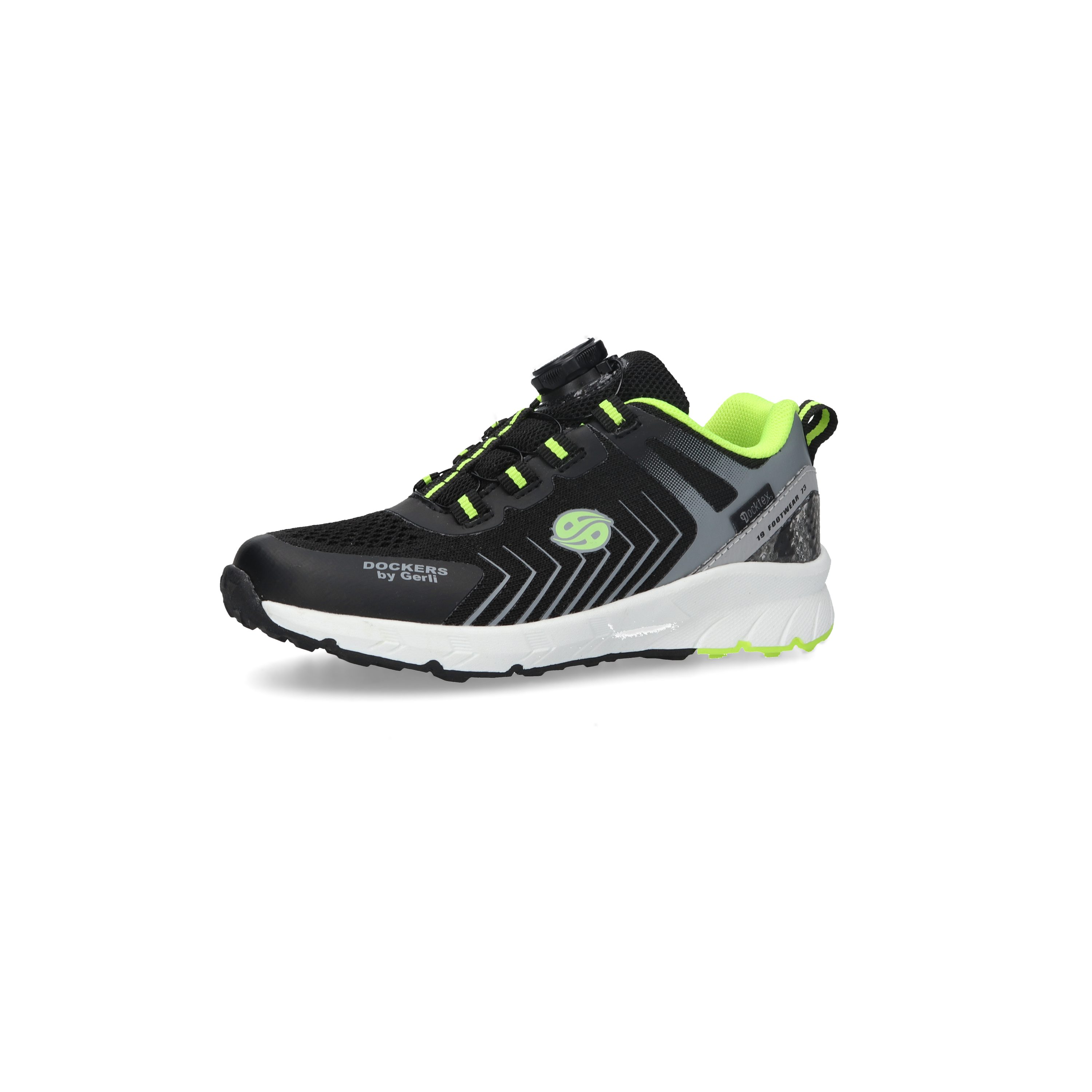 Dockers by Gerli Sneaker Freizeitschuh, Sportsneaker mit Drehverschluss, Leichtgewicht