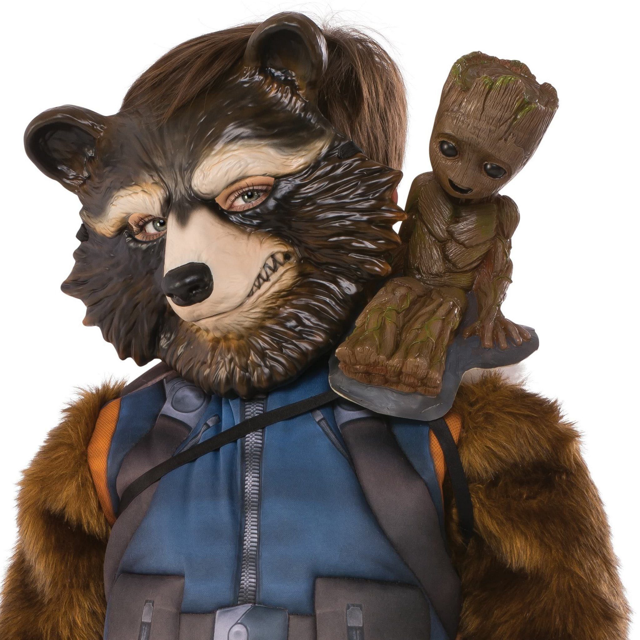Rubie´s Kostüm Baby-Groot Schulter-Accessoire, Wer hätte Baby Groot nicht gerne auf der Schulter sitzen?