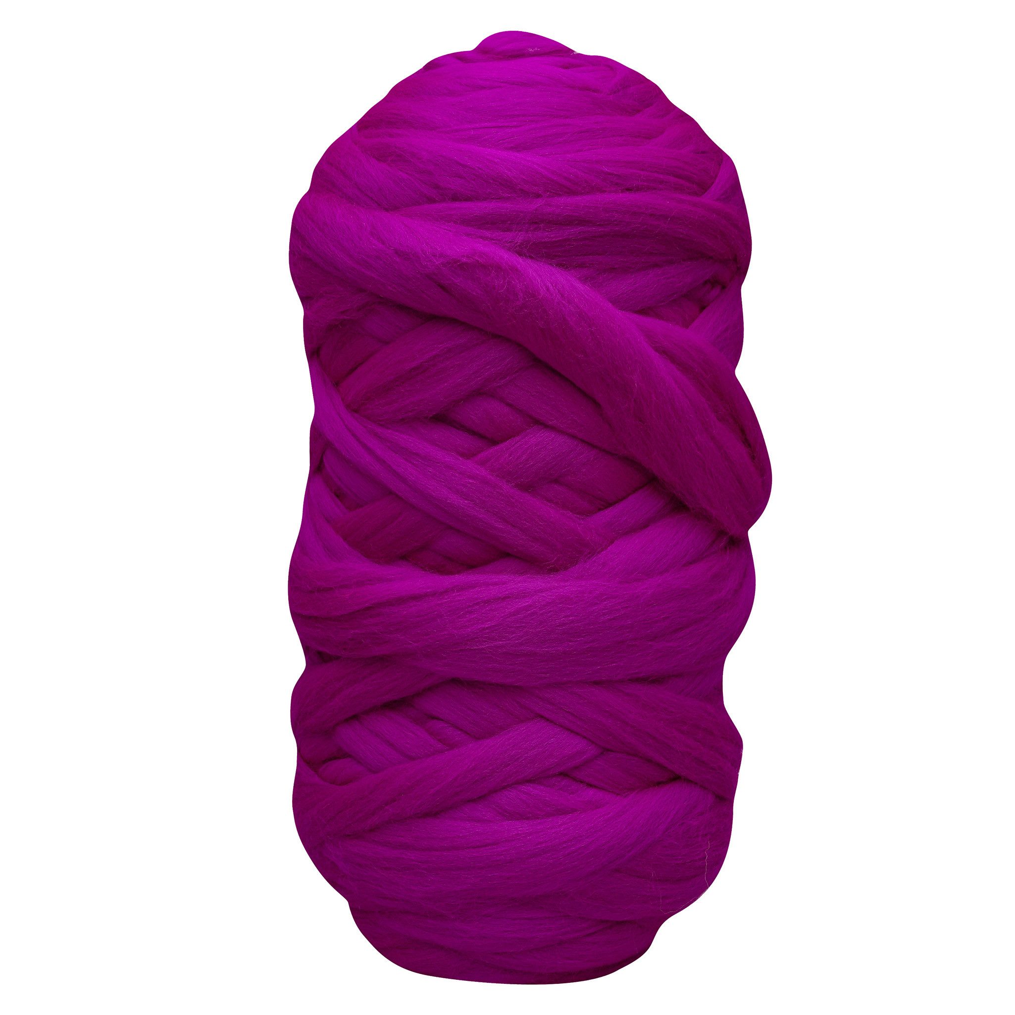 maDDma 1m Filzwolle Neonfarben Märchenwolle Trockenfilzen Nassfilzen Bastelgarn, 1 m (Zuschnitt ab 1m, Meterware, 1-St), neonviolett
