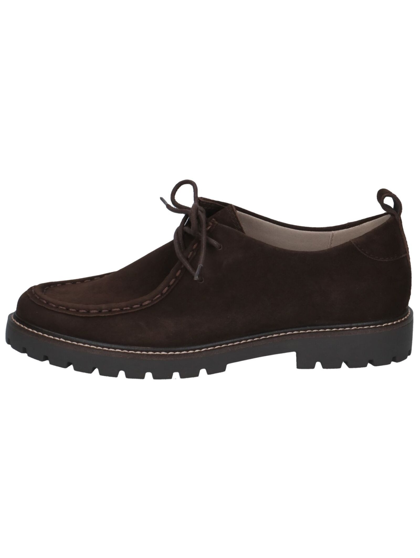 Caprice Halbschuhe Veloursleder . Schnürschuh