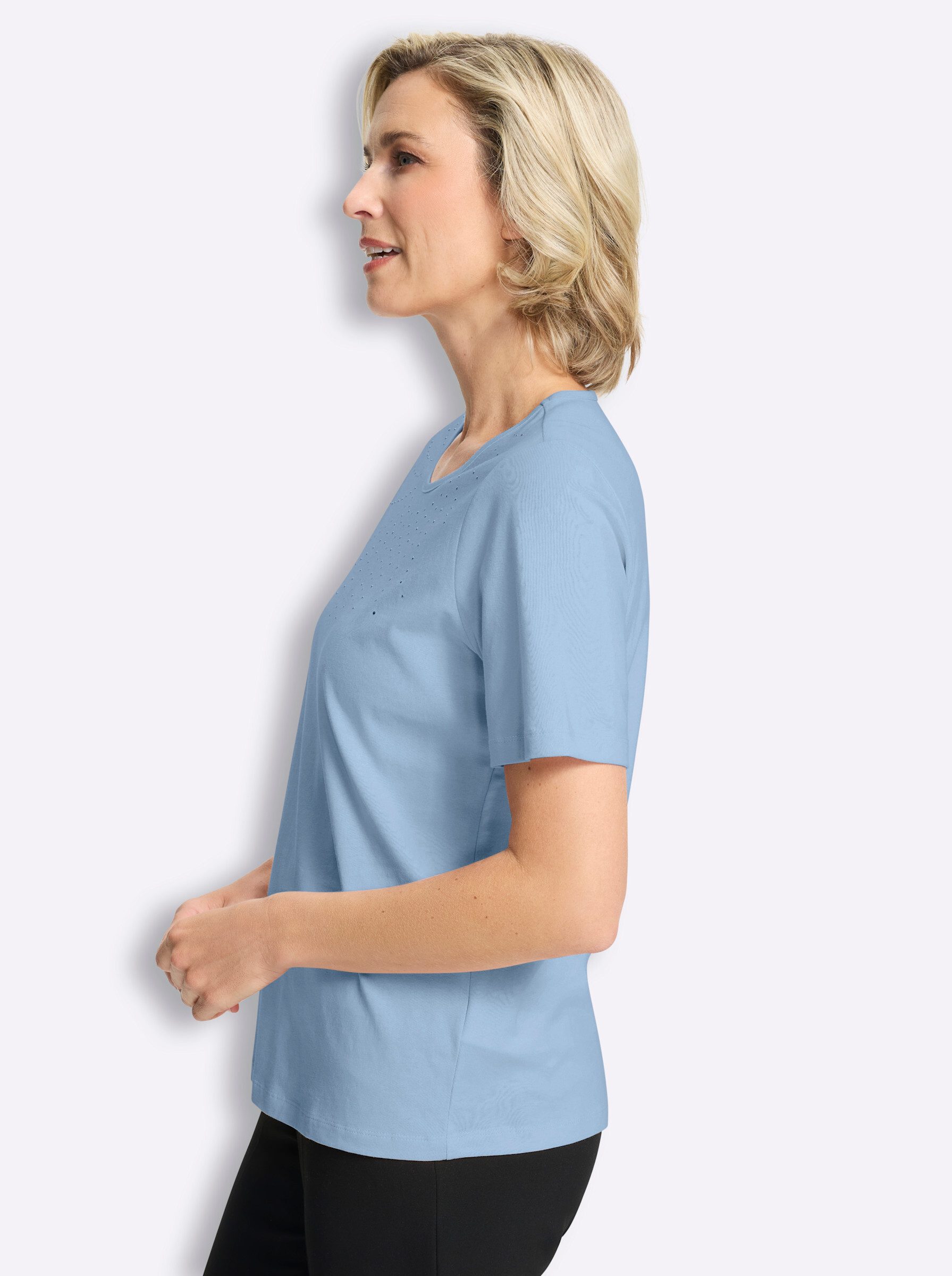 Sieh an! T-Shirt Kurzarm-Shirt Kurzarm – Bild 5 von 5
