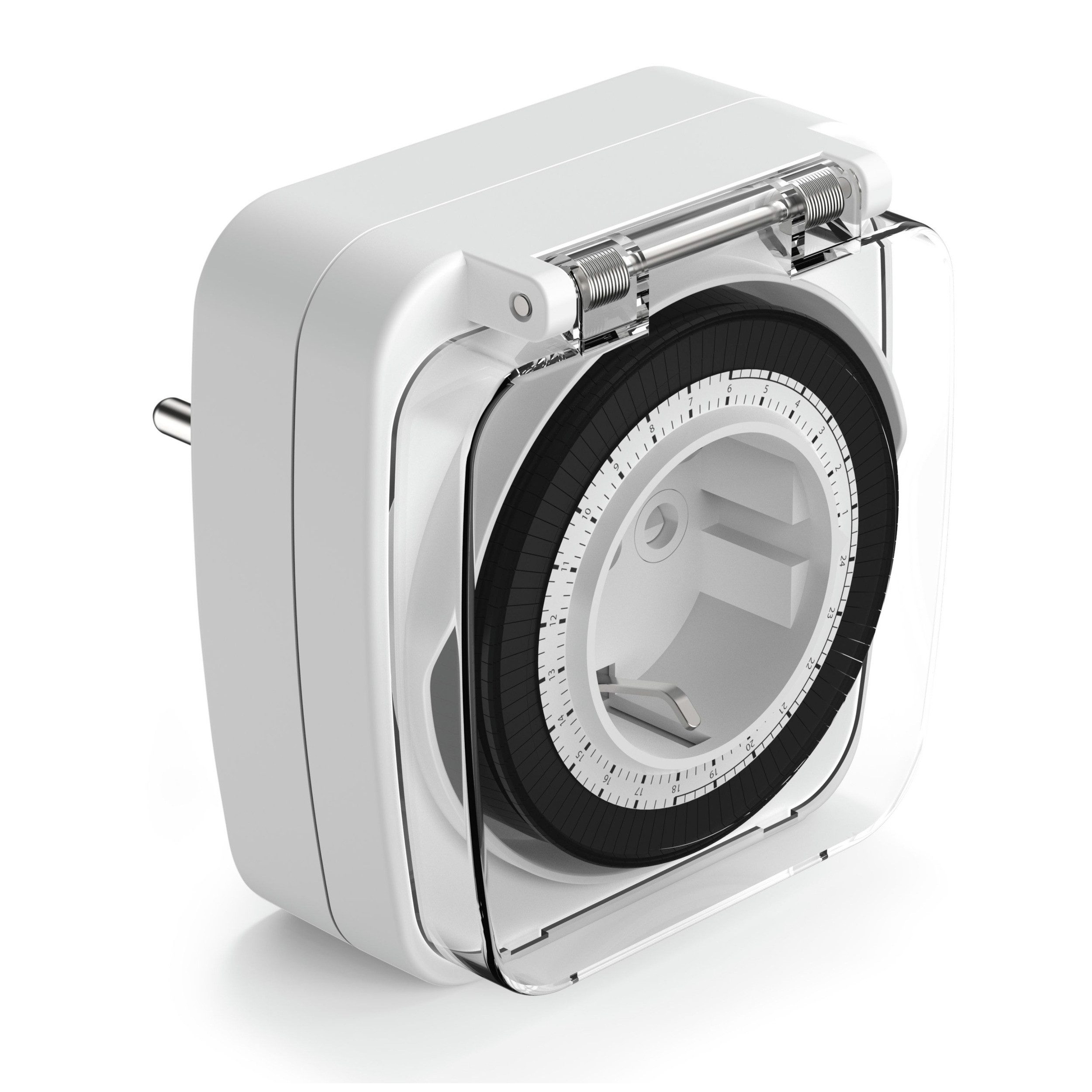 Funksteckdose Outdoor Zeitschaltuhr AES7, 24-Stunden-Timer max. 16A / 3680W